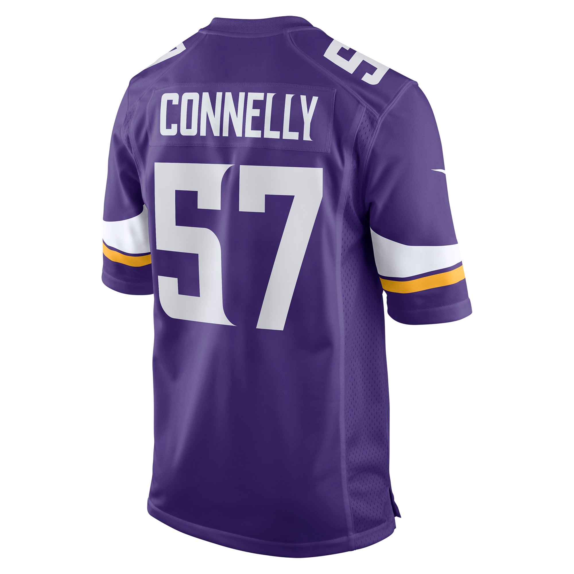 Minnesota Vikings Ryan Connelly Purple Game Jersey for Youth Women Men - Friend Lounge Store - Shop for All Things Jerseys Sports - PersonalJerseys