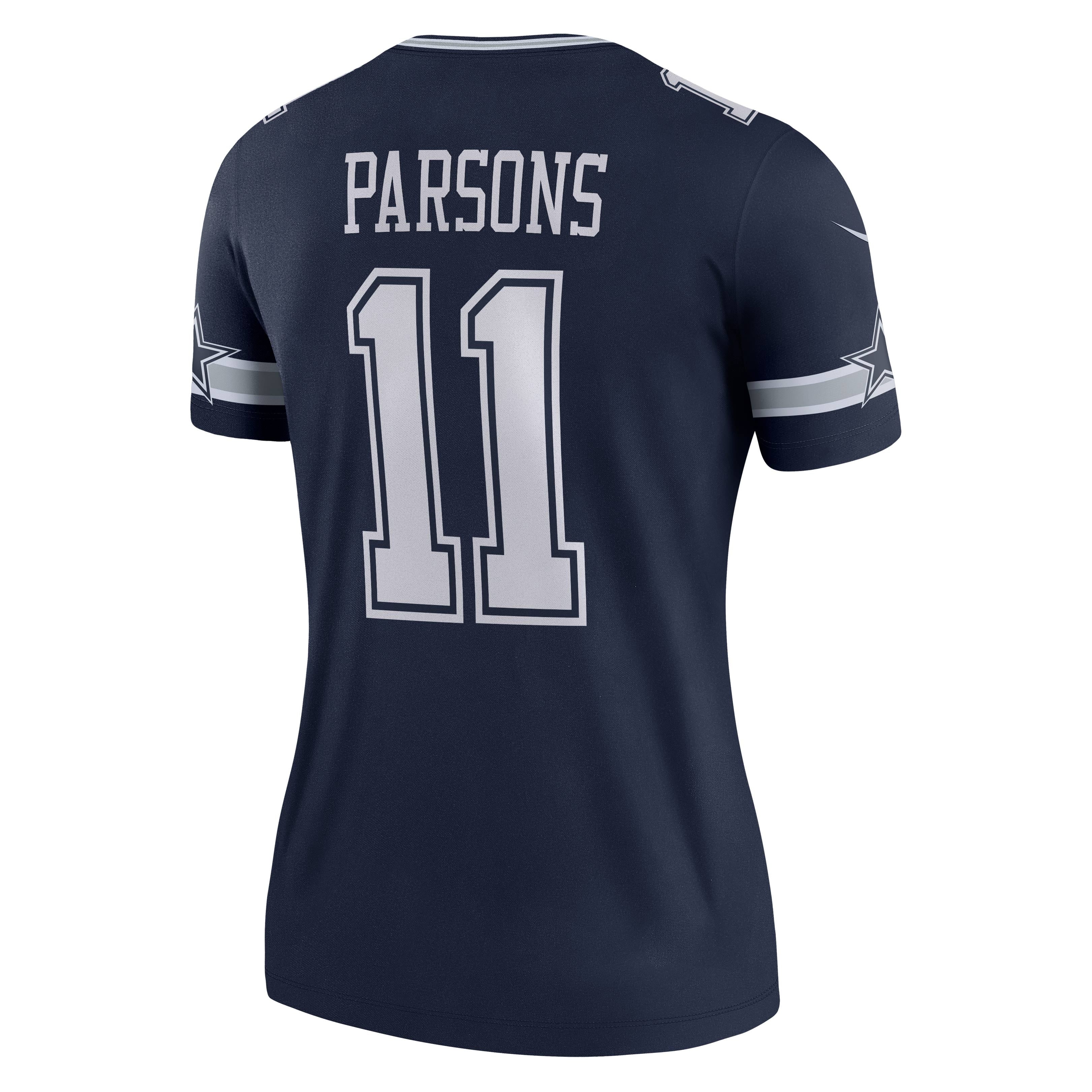 Women's Nike Micah Parsons Navy Dallas Cowboys Legend Jersey - PersonalJerseys
