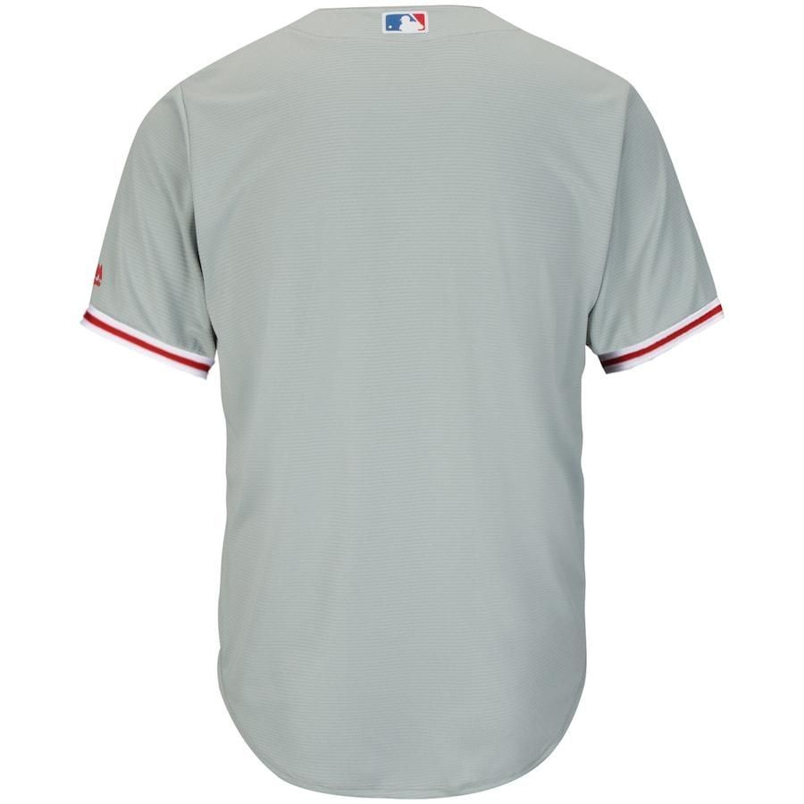 Philadelphia Phillies Majestic Alternate Official Cool Base Team Jersey - Gray - Friend Lounge Store - Shop for All Things Jerseys Sports - PersonalJerseys
