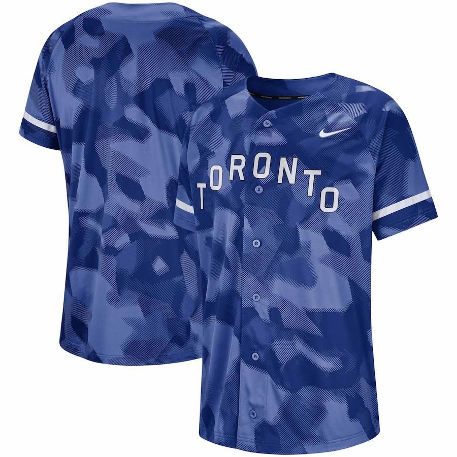 Toronto Blue Jays Camo Jersey - Royal - Friend Lounge Store - Shop for All Things Jerseys Sports - PersonalJerseys