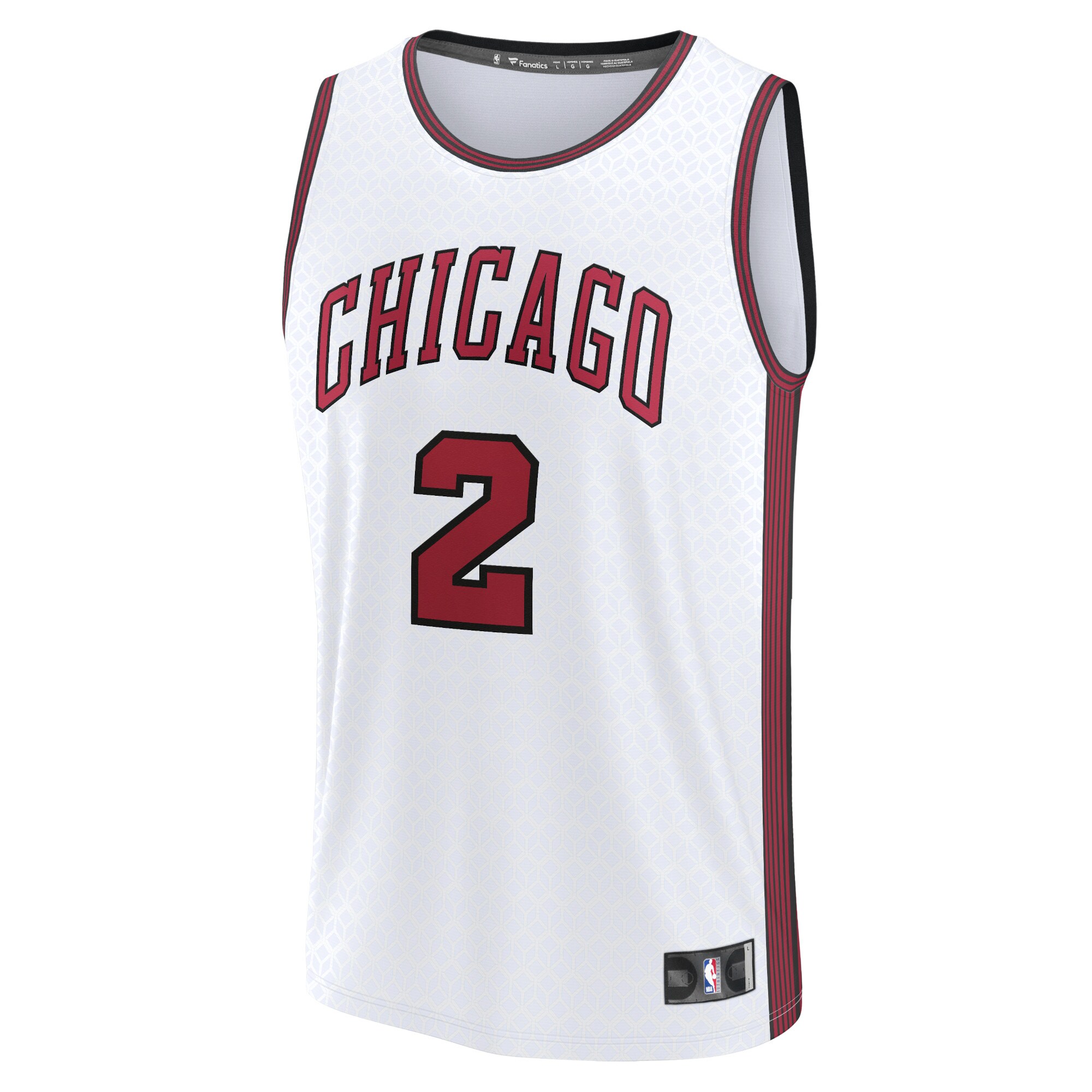 Lonzo Ball Chicago Bulls Fanatics Branded 2022/23 Fastbreak Jersey - City Edition - White - PersonalJerseys