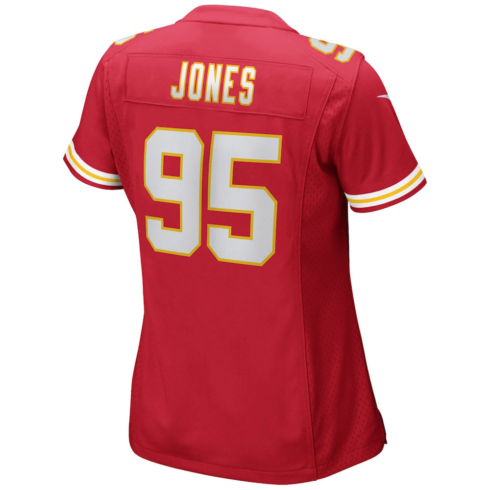 Women's Kansas City Chiefs Chris Jones Game Jersey - Red - PersonalJerseys
