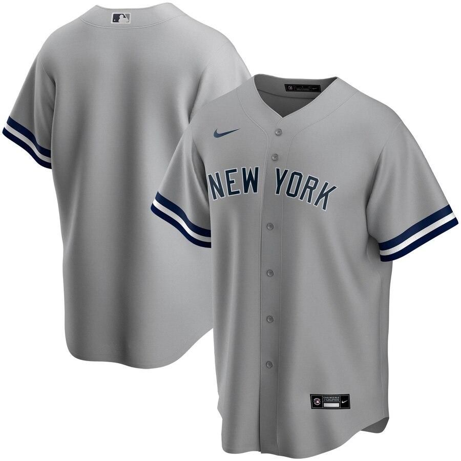 New York Yankees Road 2020 Team Jersey – Gray - Friend Lounge Store - Shop for All Things Jerseys Sports - PersonalJerseys
