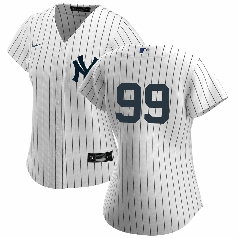 Women's New York Yankees Aaron Judge Home Player Jersey - White - PersonalJerseys