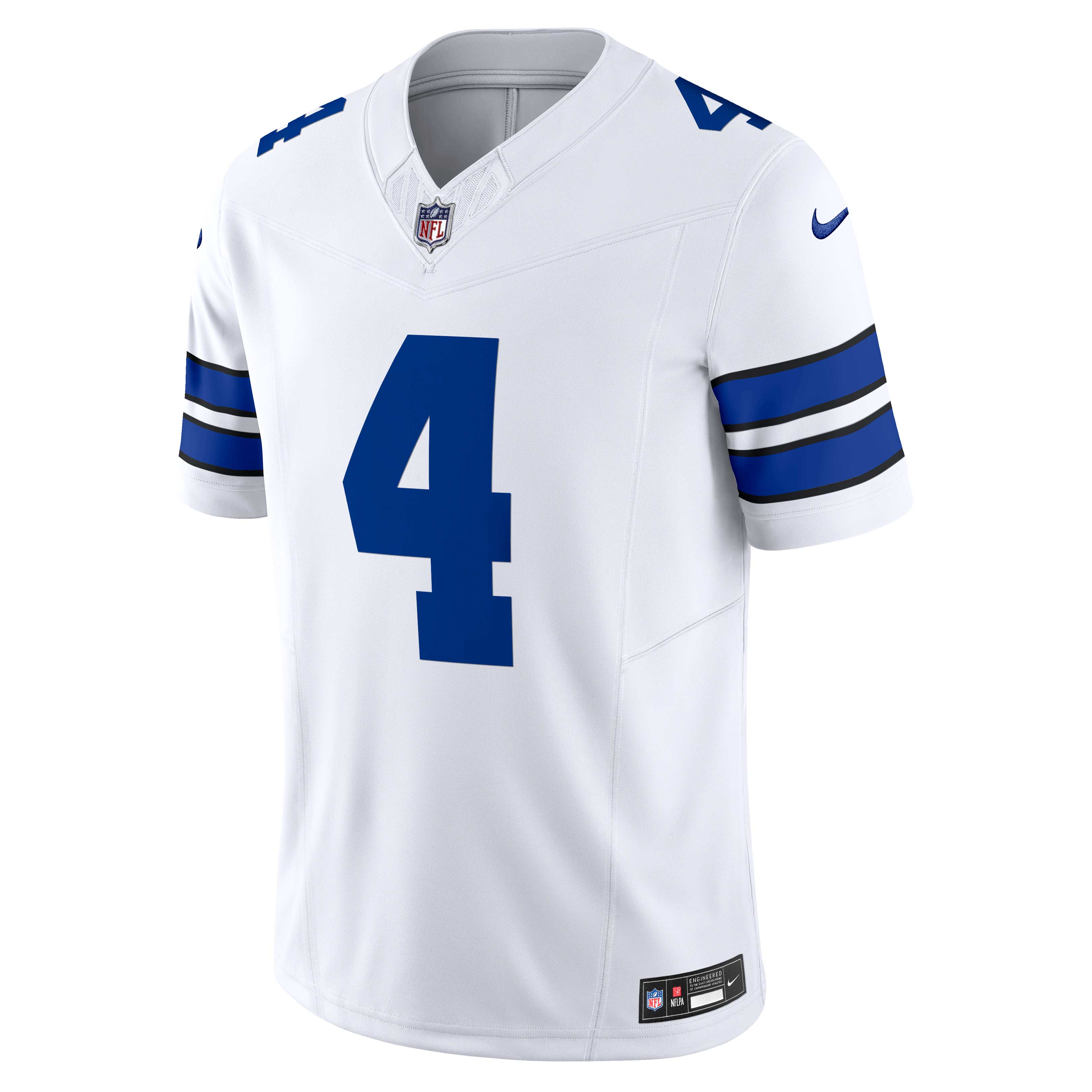 Men's Nike Dak Prescott White Dallas Cowboys Vapor F.U.S.E. Limited Jersey - PersonalJerseys