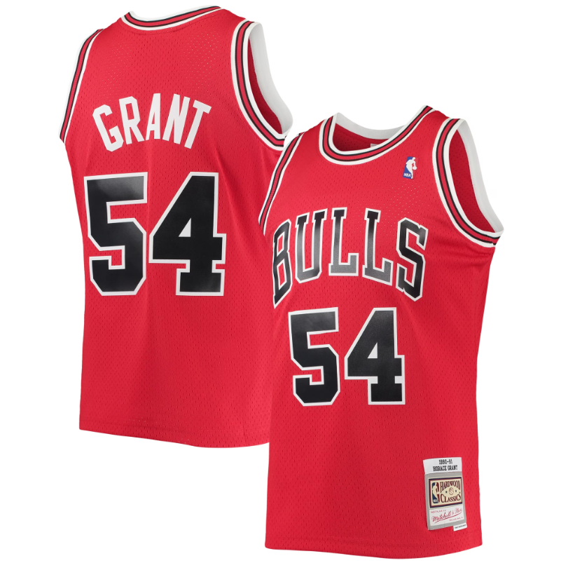 Mens Chicago Bulls Horace Grant Mitchell & Ness Red 1990-91 Hardwood Classics Swingman Jersey - PersonalJerseys