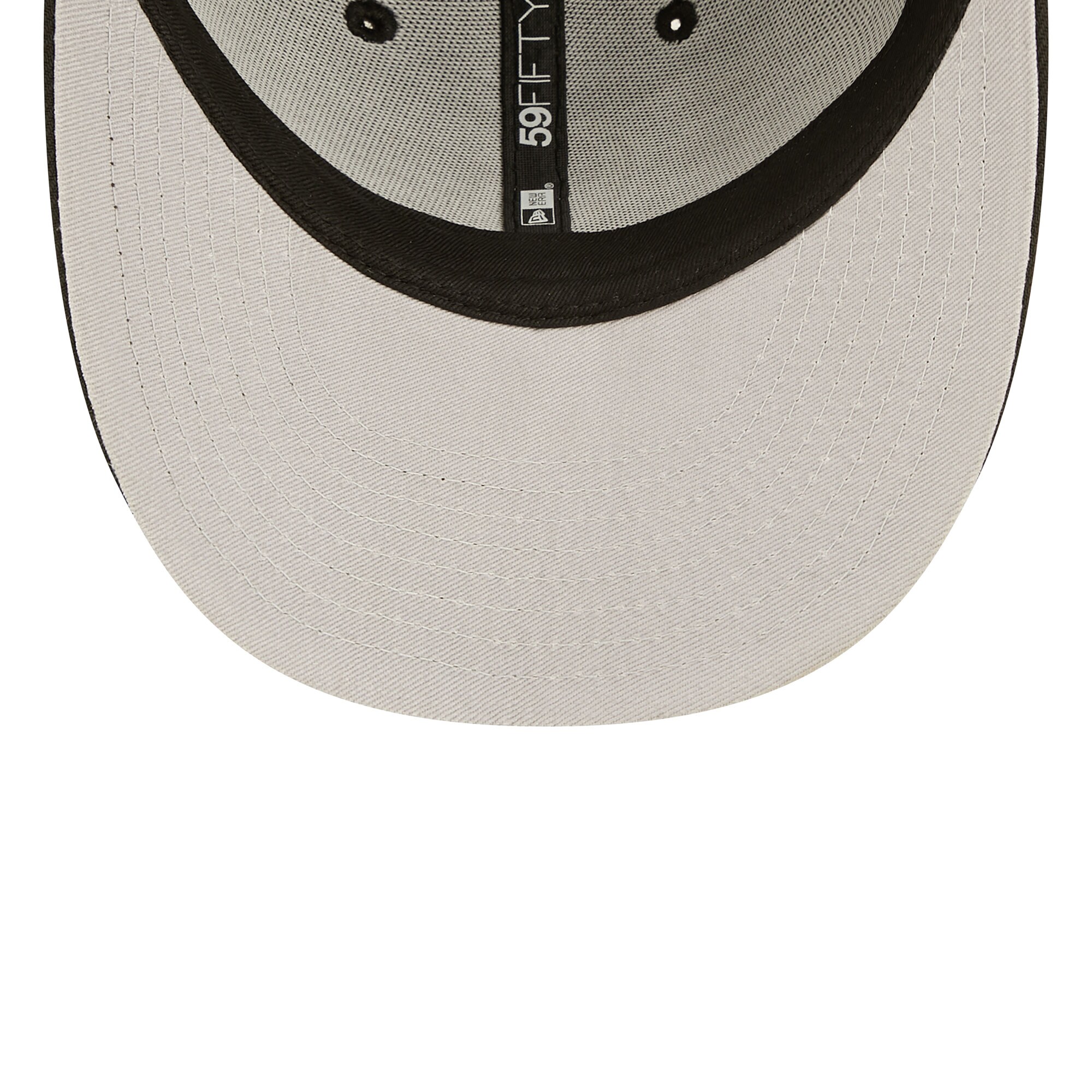 Houston Astros New Era Black & White Low Profile 59FIFTY Fitted Hat - PersonalJerseys