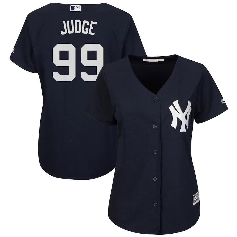 Aaron Judge New York Yankees Majestic Women's Fashion Cool Base Player Jersey - Navy - Friend Lounge Store - Shop for All Things Jerseys Sports - PersonalJerseys