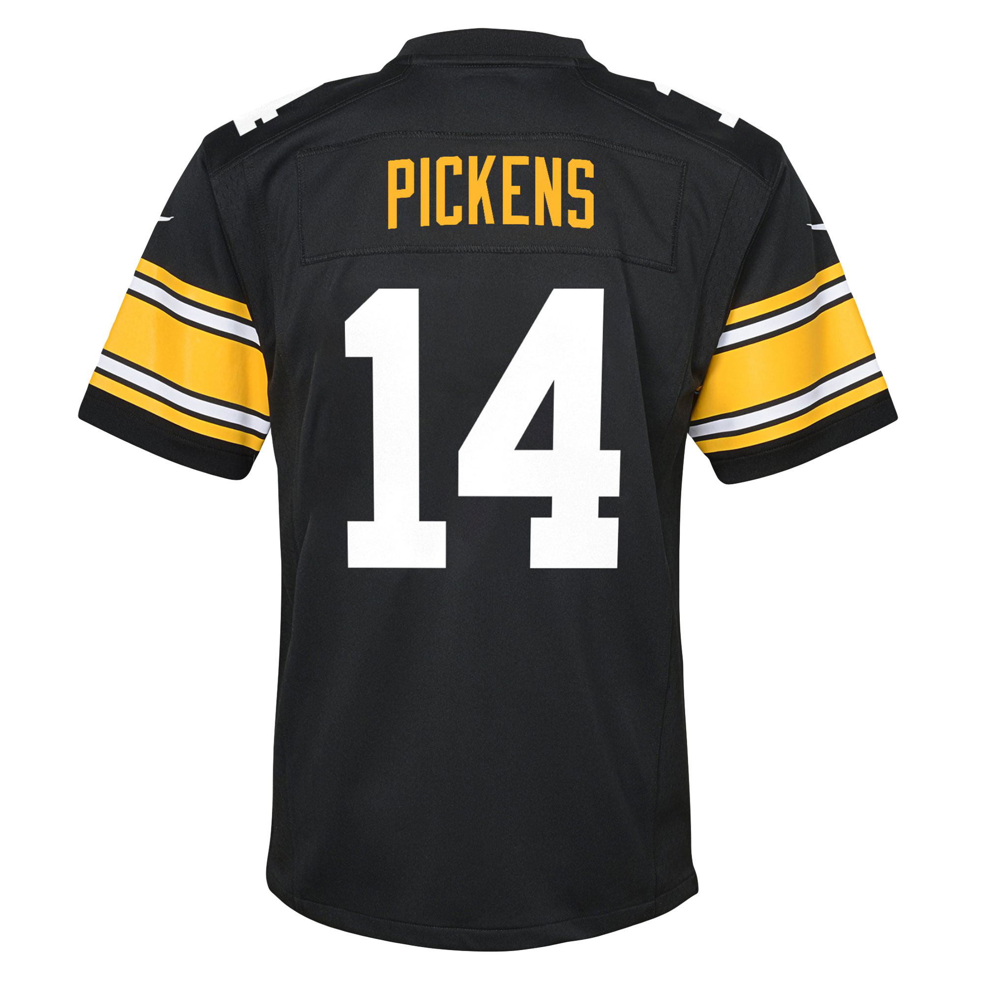 George Pickens Pittsburgh Steelers Nike Youth Game Jersey - Black - PersonalJerseys
