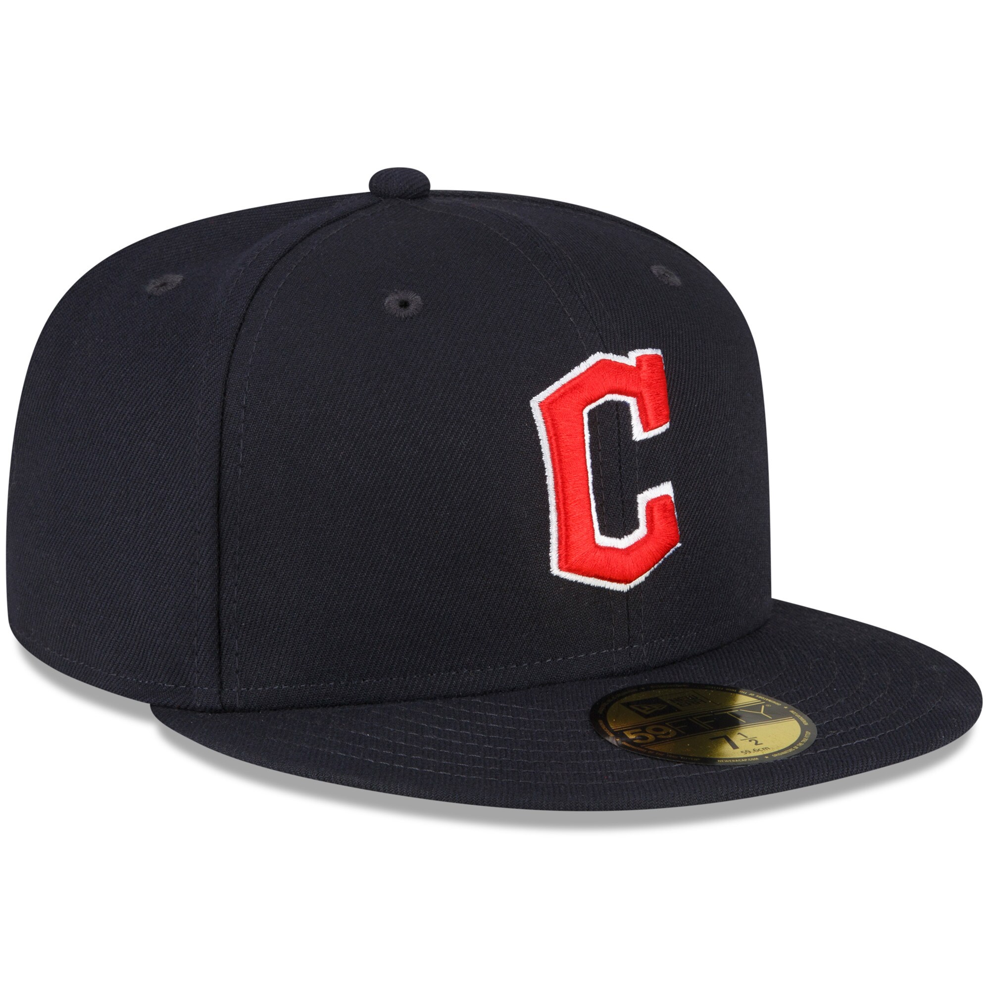 Cleveland Guardians New Era Authentic Collection Replica 59FIFTY Fitted Hat - Navy - PersonalJerseys