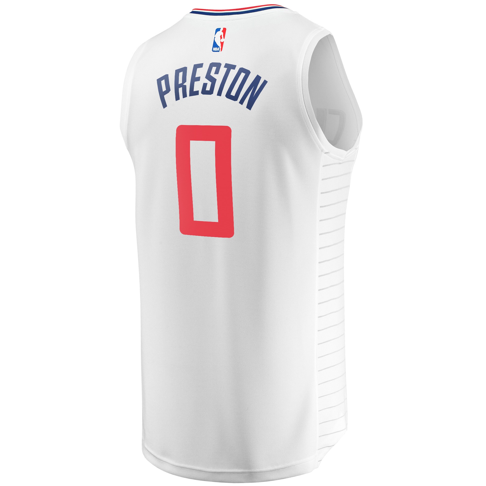 Jason Preston LA Clippers Fanatics Branded Fast Break Player Jersey - Association Edition - White - PersonalJerseys