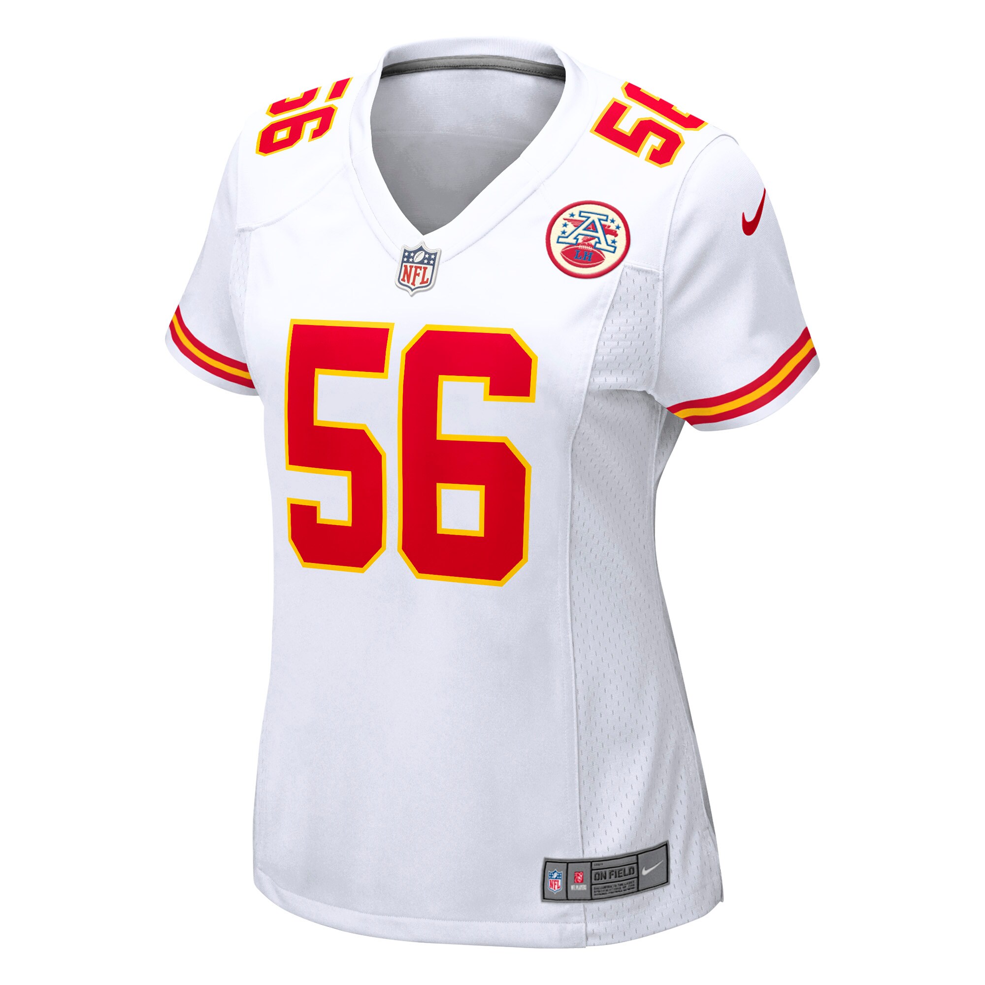 Kansas City Chiefs George Karlaftis White Away Game Player Jersey for Youth Women Men - Friend Lounge Store - Shop for All Things Jerseys Sports - PersonalJerseys