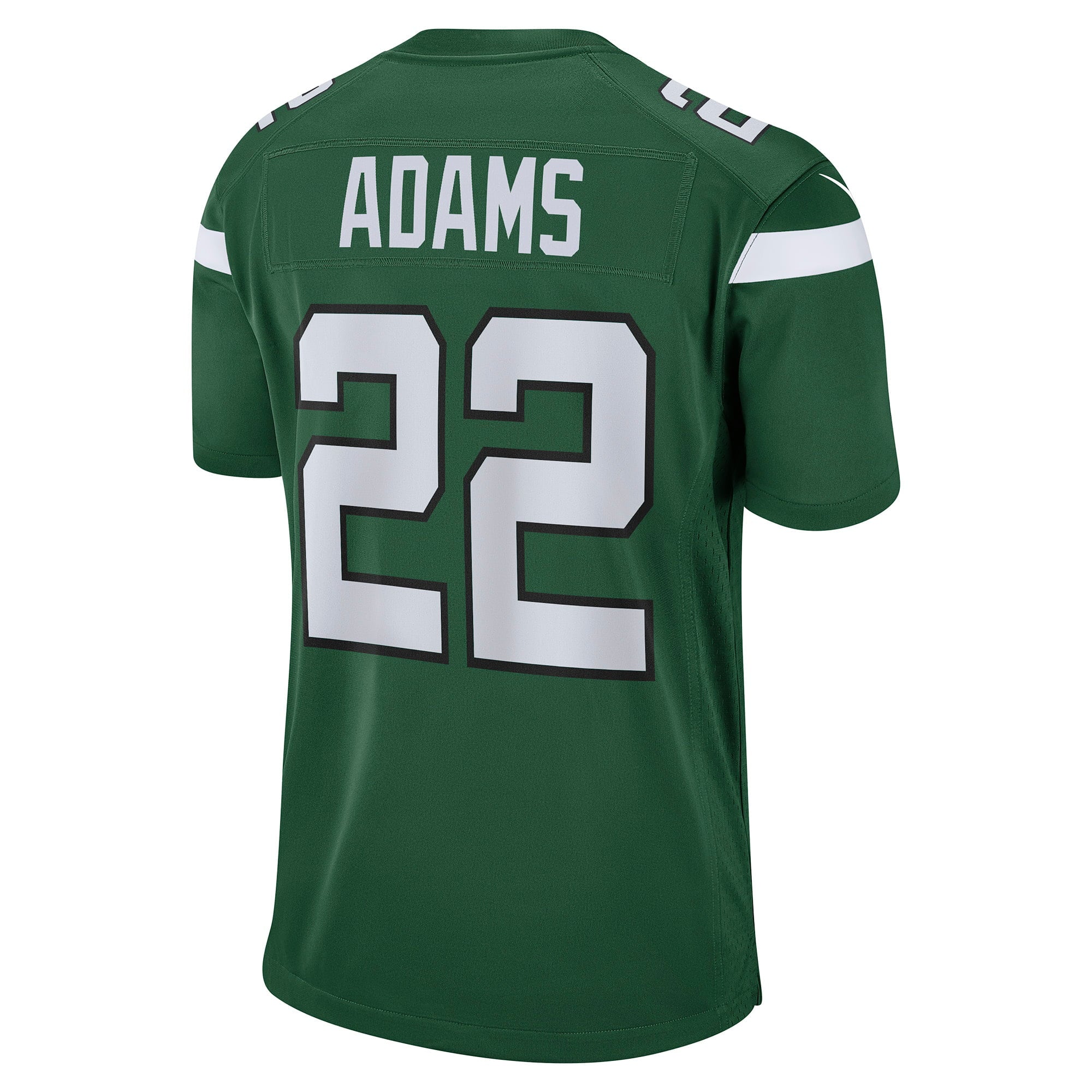 Men's Nike Tony Adams Gotham Green New York Jets Game Player Jersey - PersonalJerseys