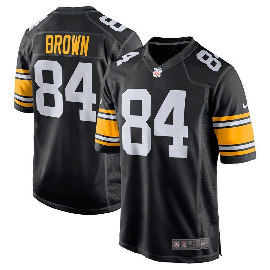 Antonio Brown Pittsburgh Steelers Alternate Game Jersey - Black - Friend Lounge Store - Shop for All Things Jerseys Sports - PersonalJerseys