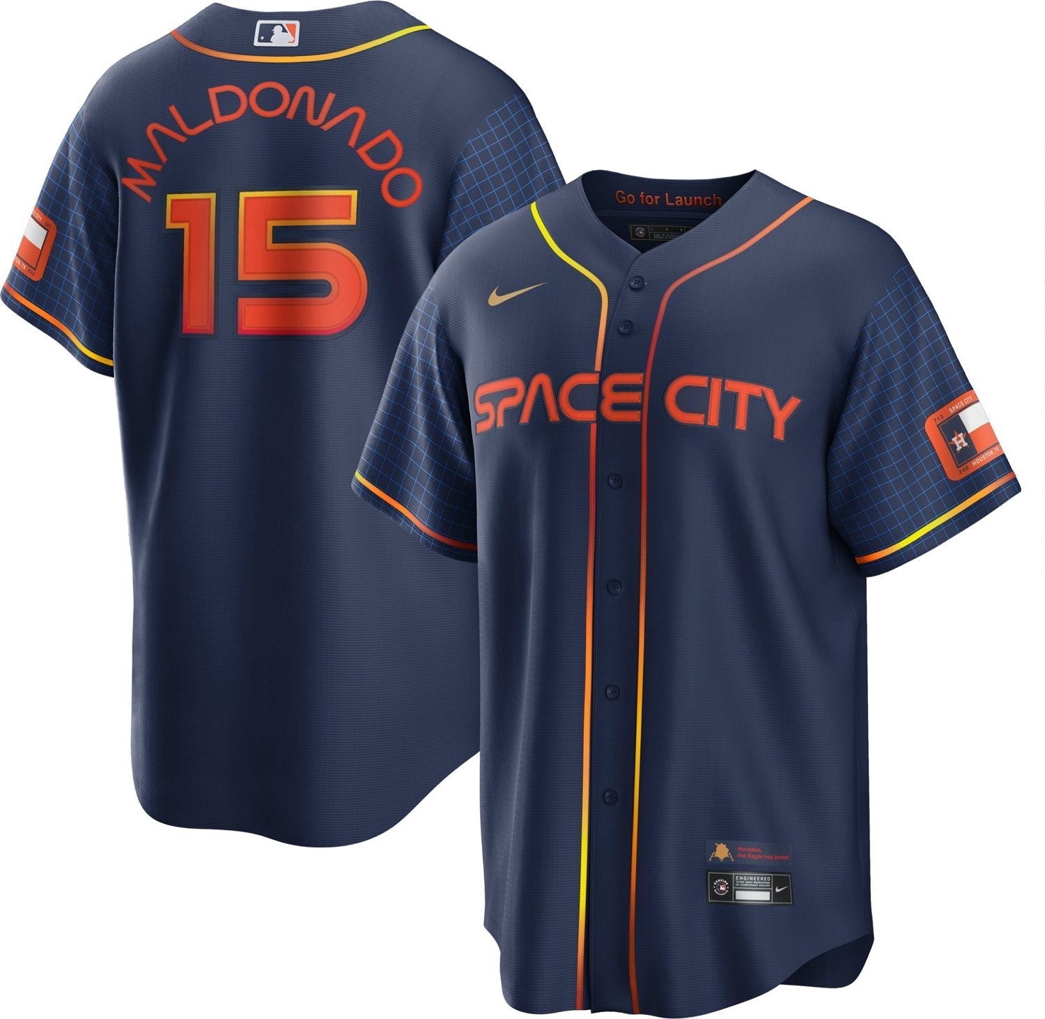Nike Men's Houston Astros Martin Maldonado City Connect Replica Jersey - PersonalJerseys