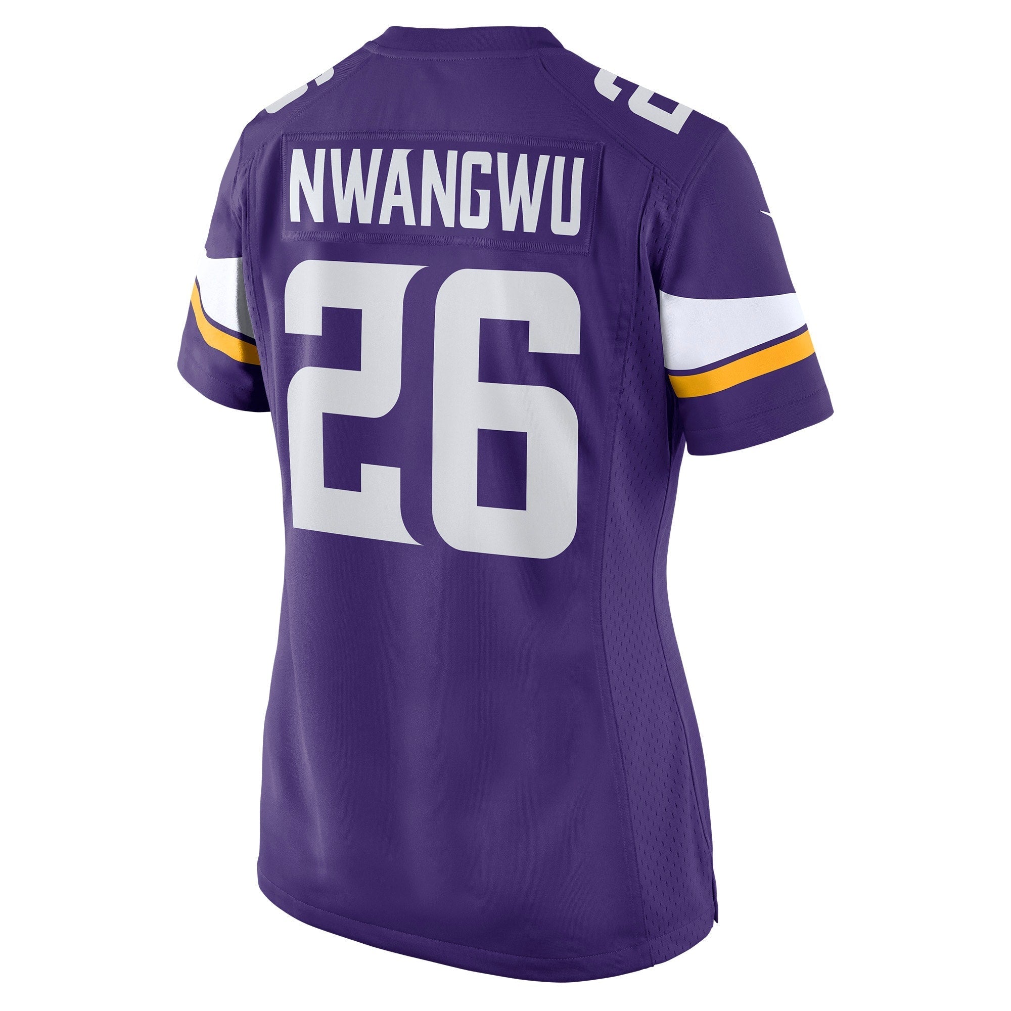Women's Nike Kene Nwangwu Purple Minnesota Vikings Game Jersey - PersonalJerseys