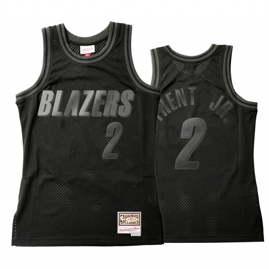 Portland Trail Blazers Gary Trent Jr. #2 Black Throwback Tonal Jersey - Friend Lounge Store - Shop for All Things Jerseys Sports - PersonalJerseys