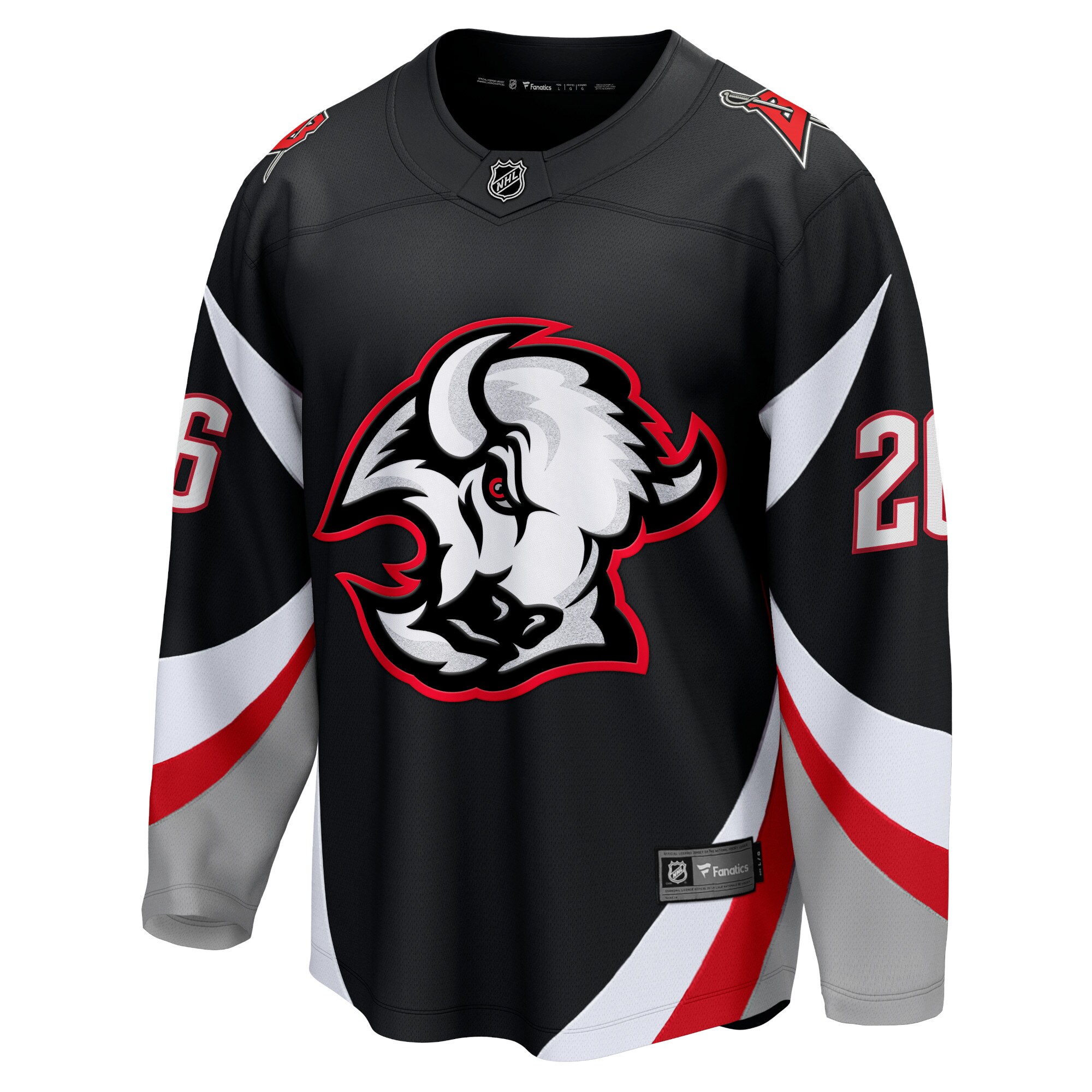 Rasmus Dahlin Buffalo Sabres Fanatics Branded Alternate Premier Breakaway Player Jersey - Black - PersonalJerseys