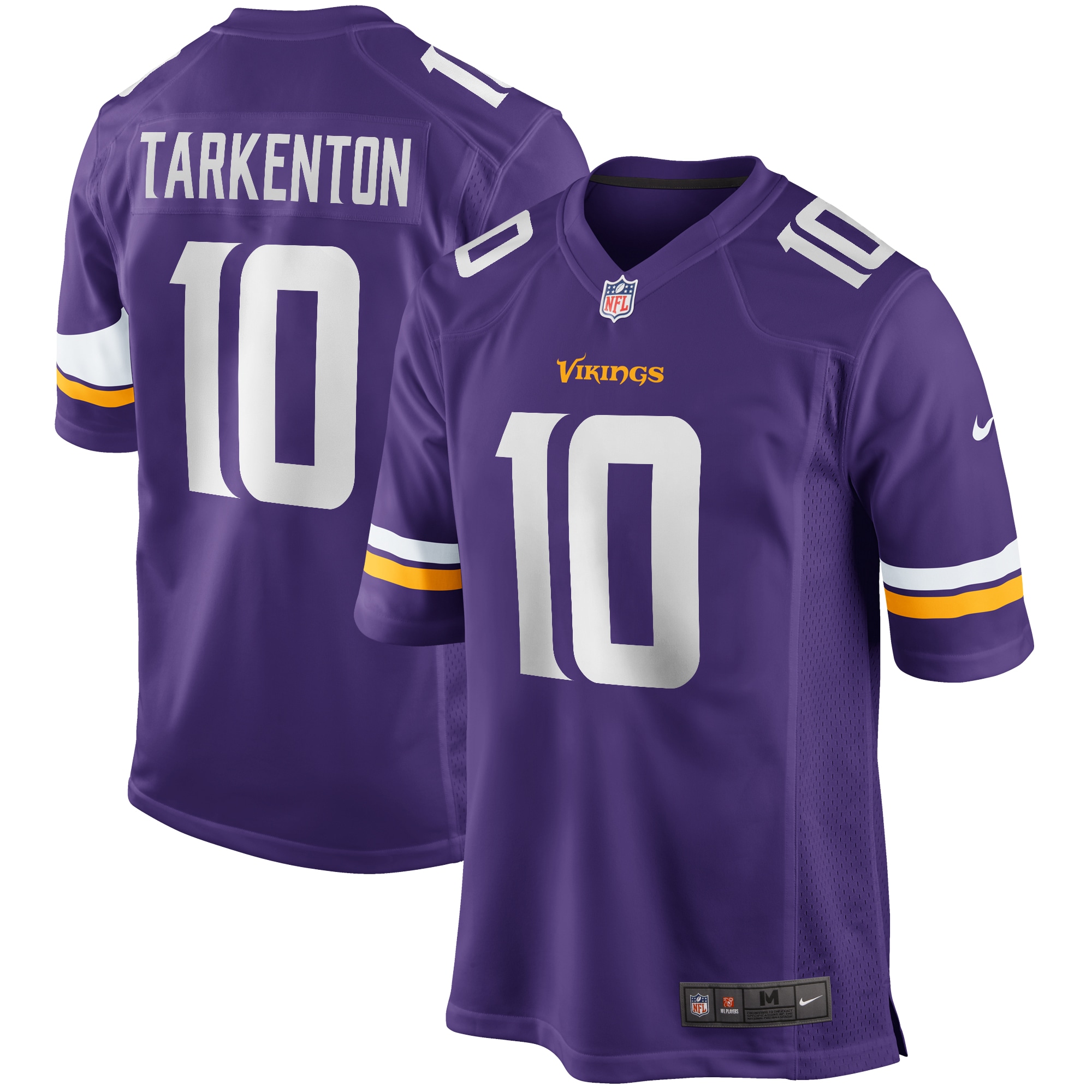 Minnesota Vikings Fran Tarkenton Purple Game Retired Player Jersey for Youth Women Men - Friend Lounge Store - Shop for All Things Jerseys Sports - PersonalJerseys