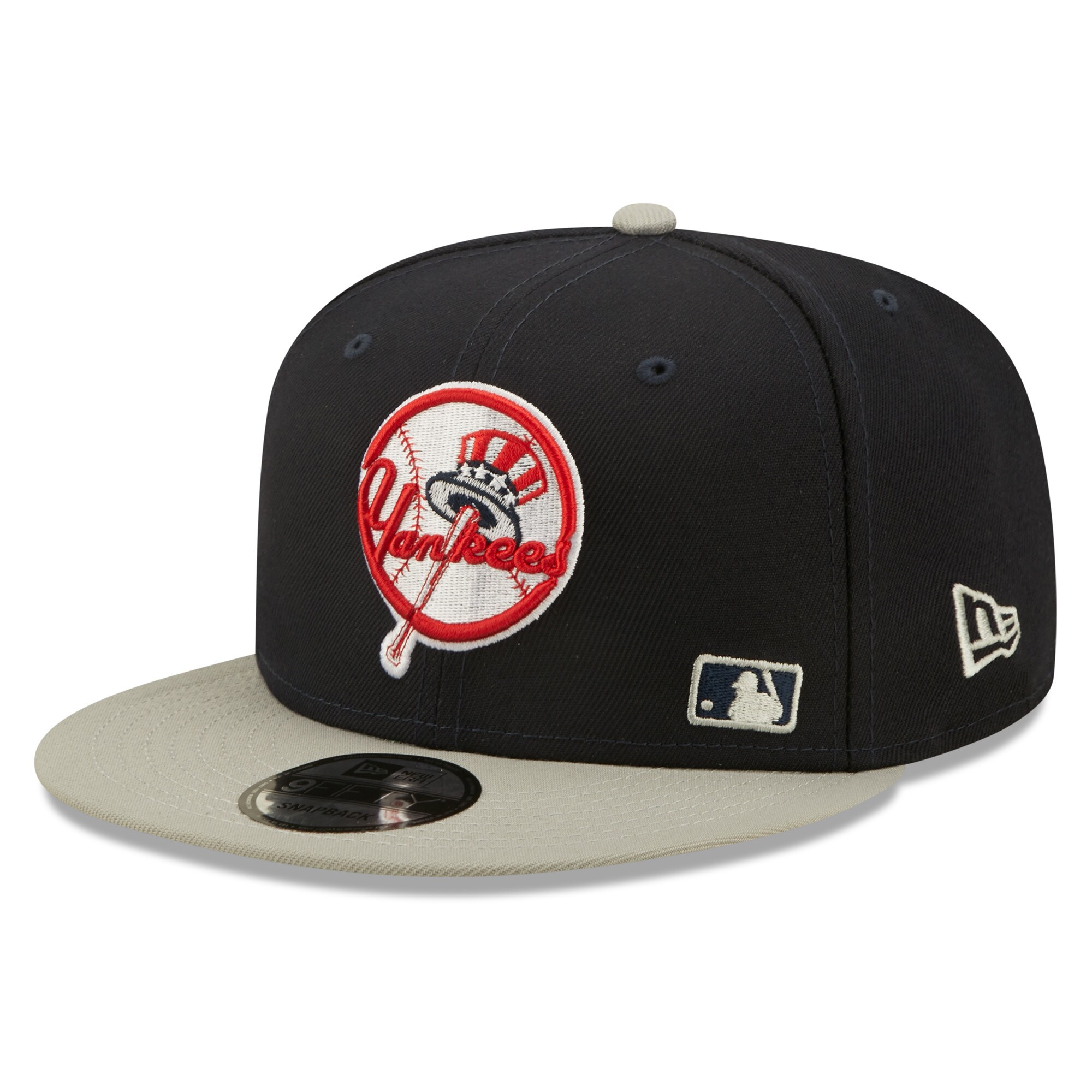 New York Yankees New Era Flawless 9FIFTY Snapback Hat - Navy/Gray - PersonalJerseys