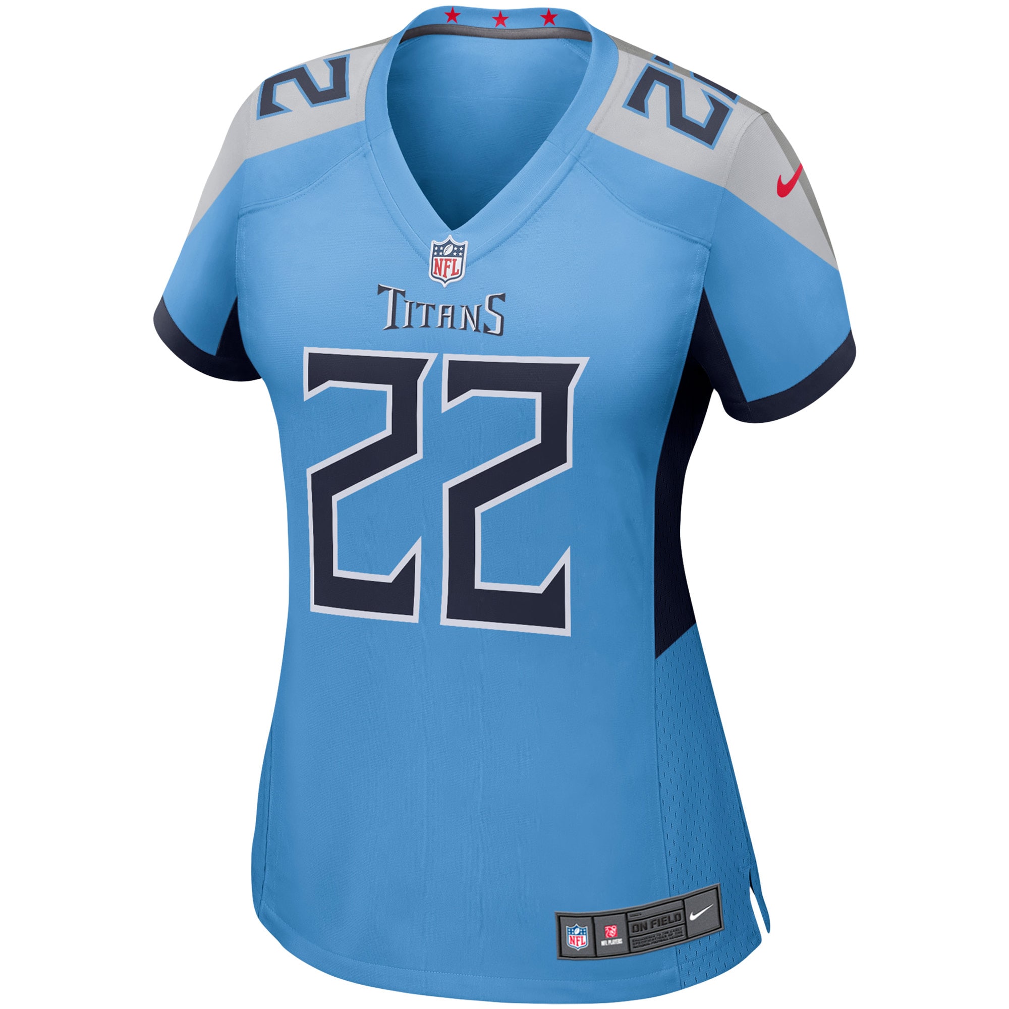 Derrick Henry Tennessee Titans Nike Women's Game Jersey - Light Blue - PersonalJerseys