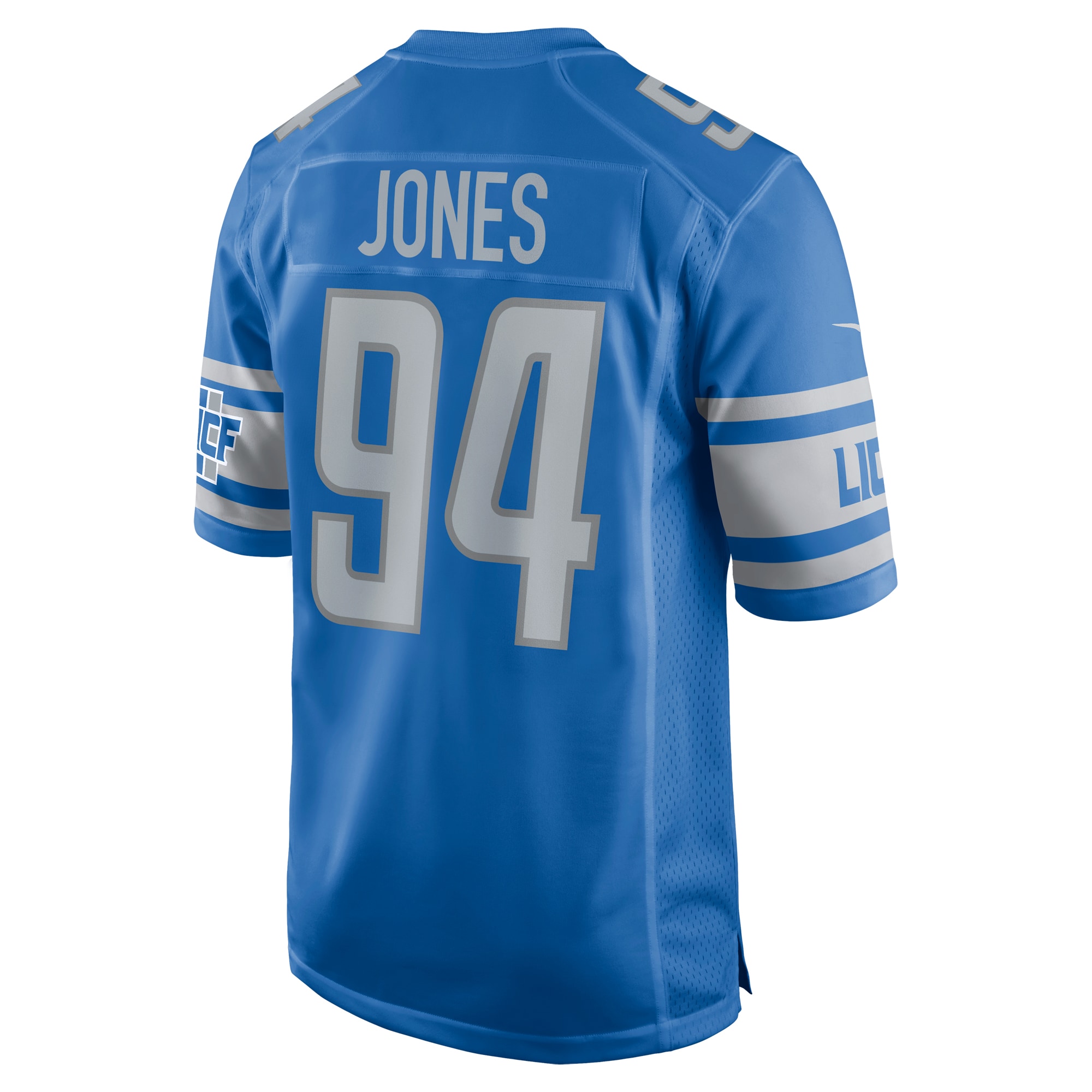 Benito Jones Detroit Lions Nike Home Game Player Jersey - Blue - PersonalJerseys
