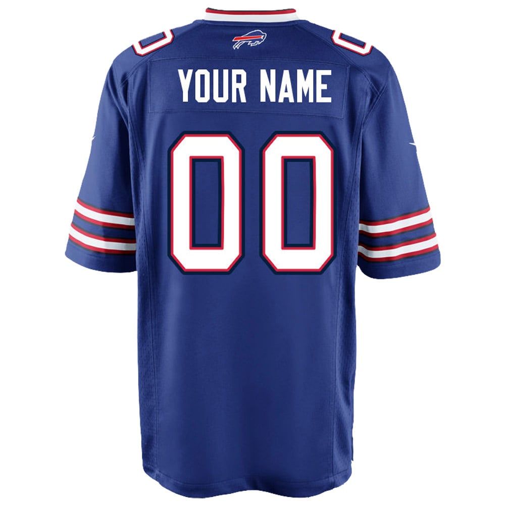 Buffalo Bills Nike Youth Custom Game Jersey - Royal - PersonalJerseys