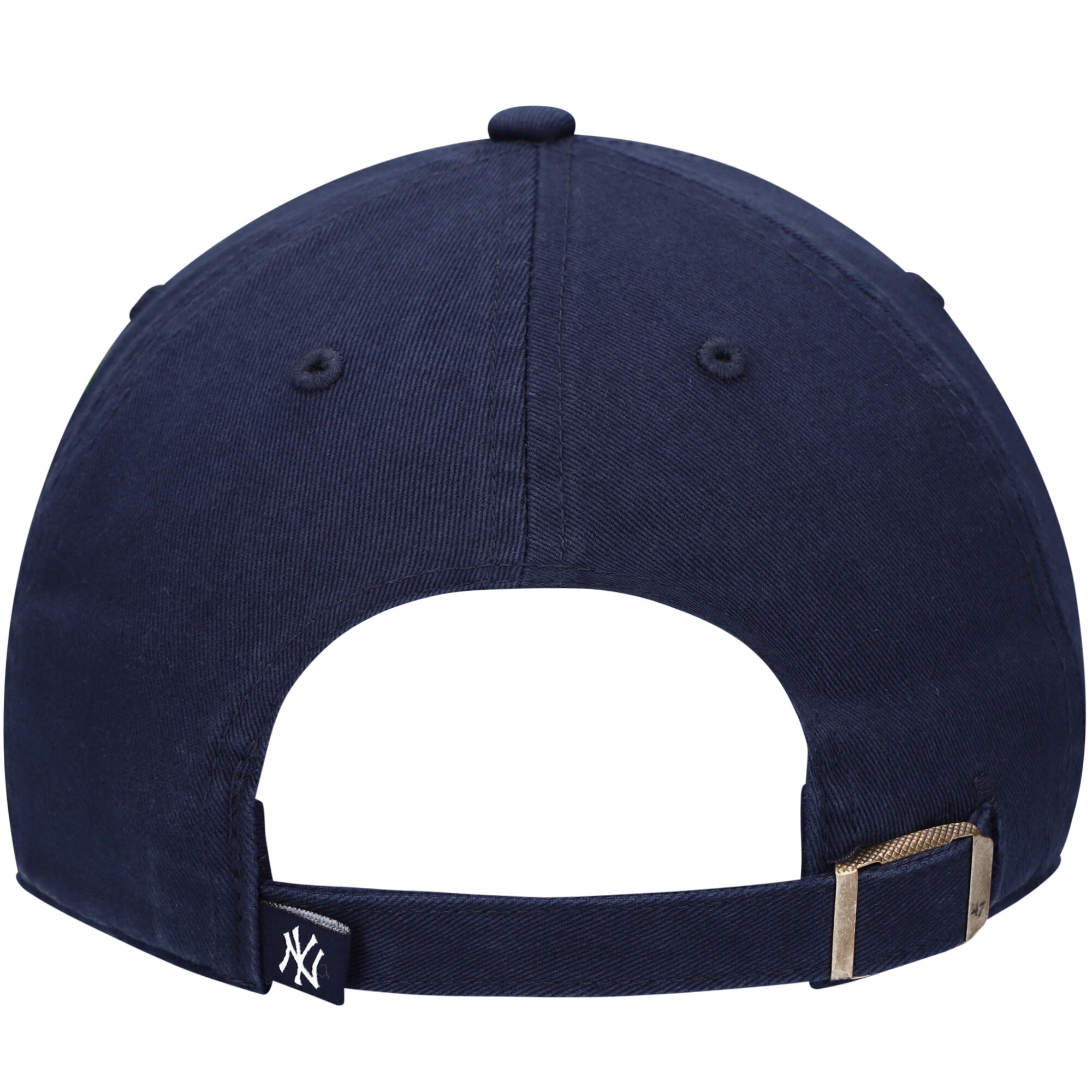New York Yankees '47 Youth Team Logo Clean Up Adjustable Hat - Navy - PersonalJerseys