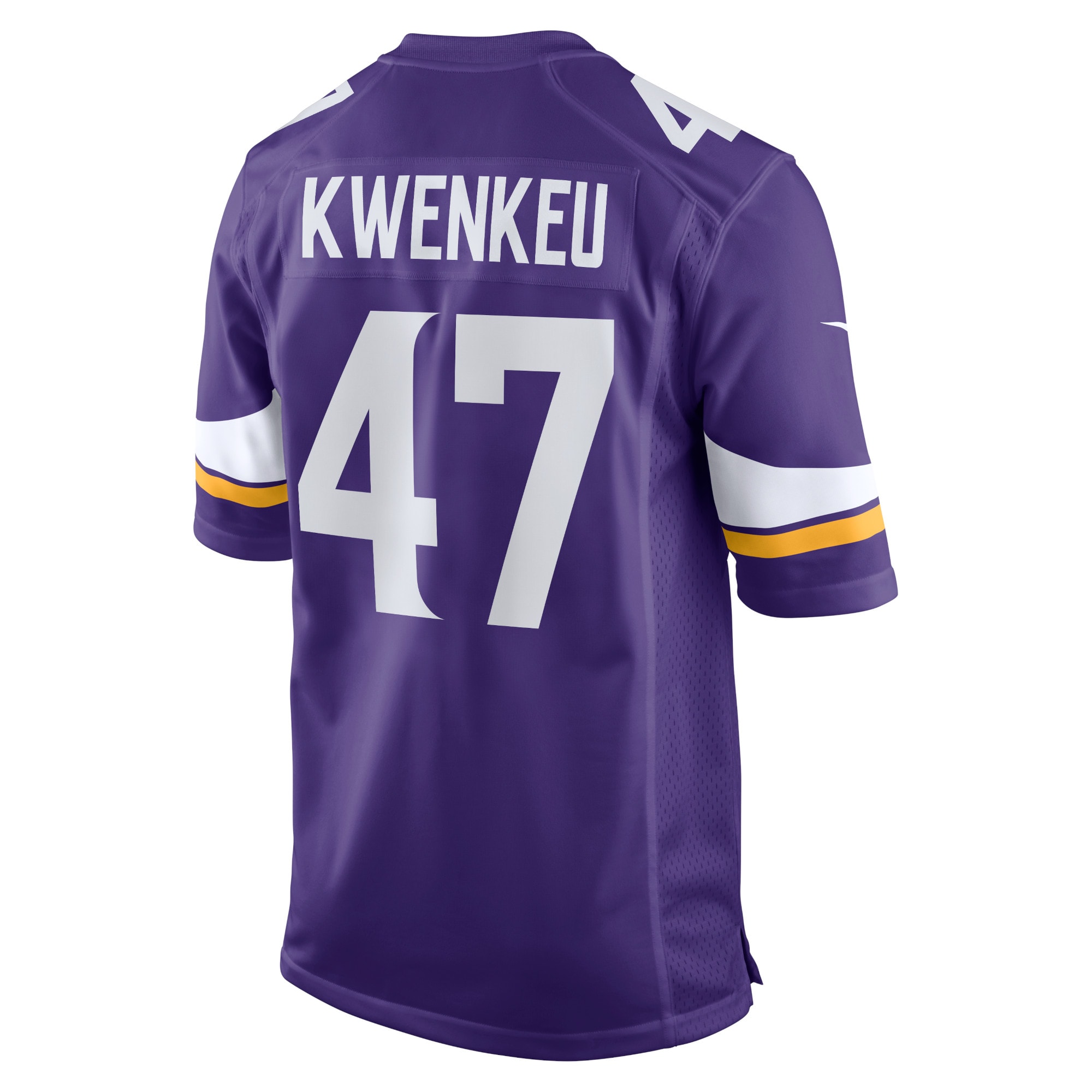 Minnesota Vikings William Kwenkeu Purple Home Game Player Jersey for Youth Women Men - Friend Lounge Store - Shop for All Things Jerseys Sports - PersonalJerseys