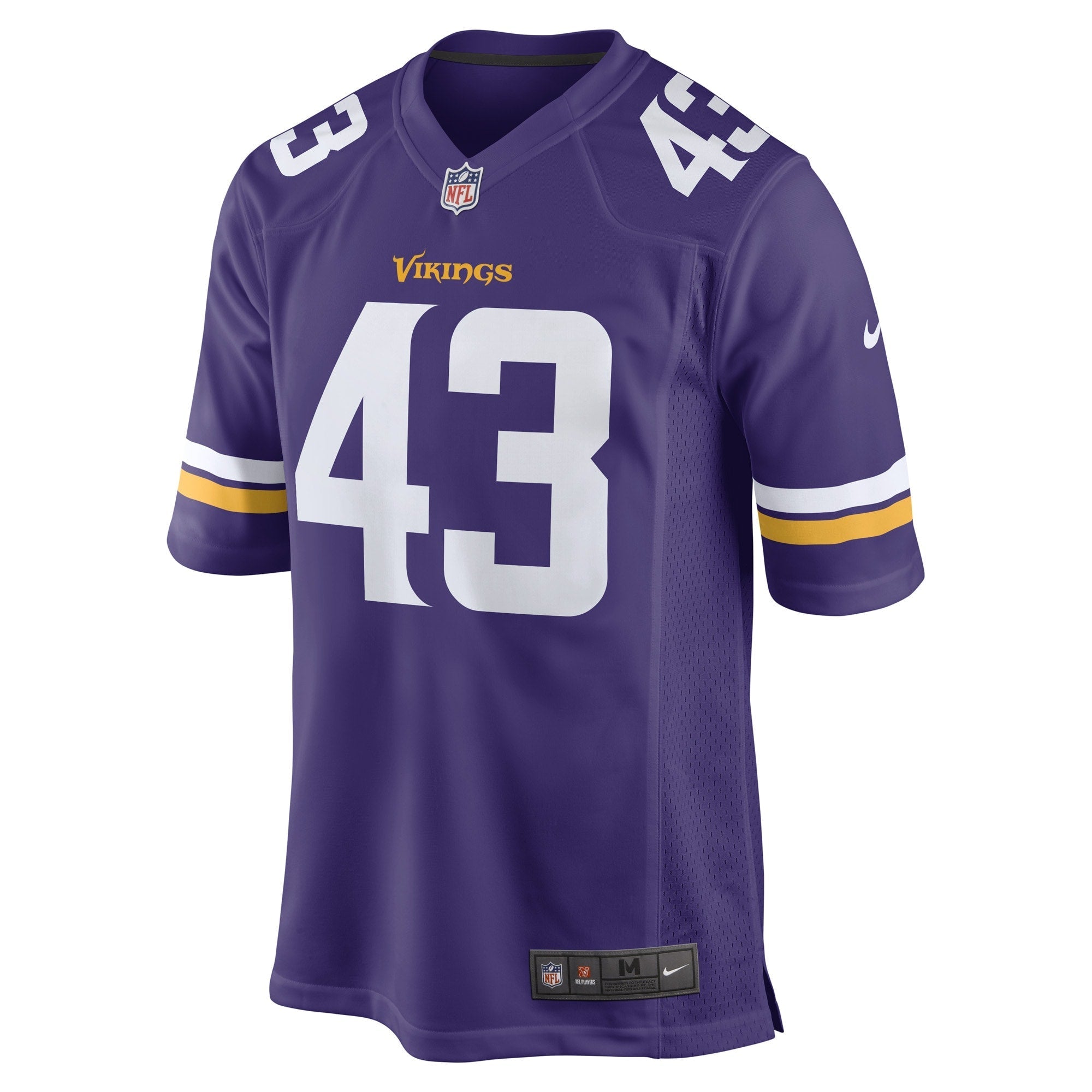Men's Nike Luiji Vilain Purple Minnesota Vikings Game Player Jersey - PersonalJerseys