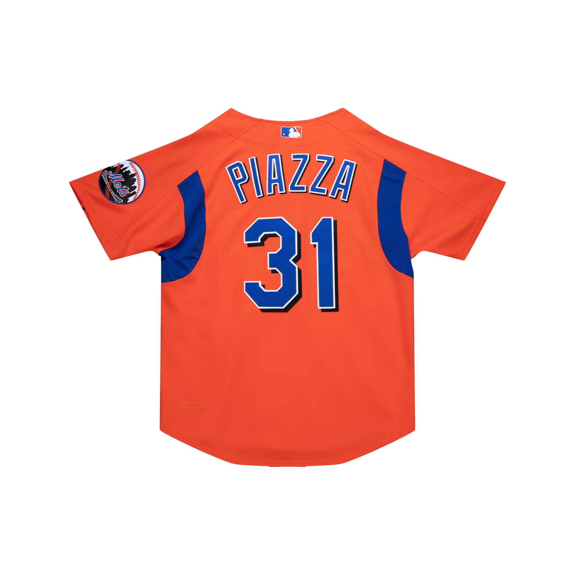 Authentic Mike Piazza New York Mets 2004 BP Jersey - PersonalJerseys