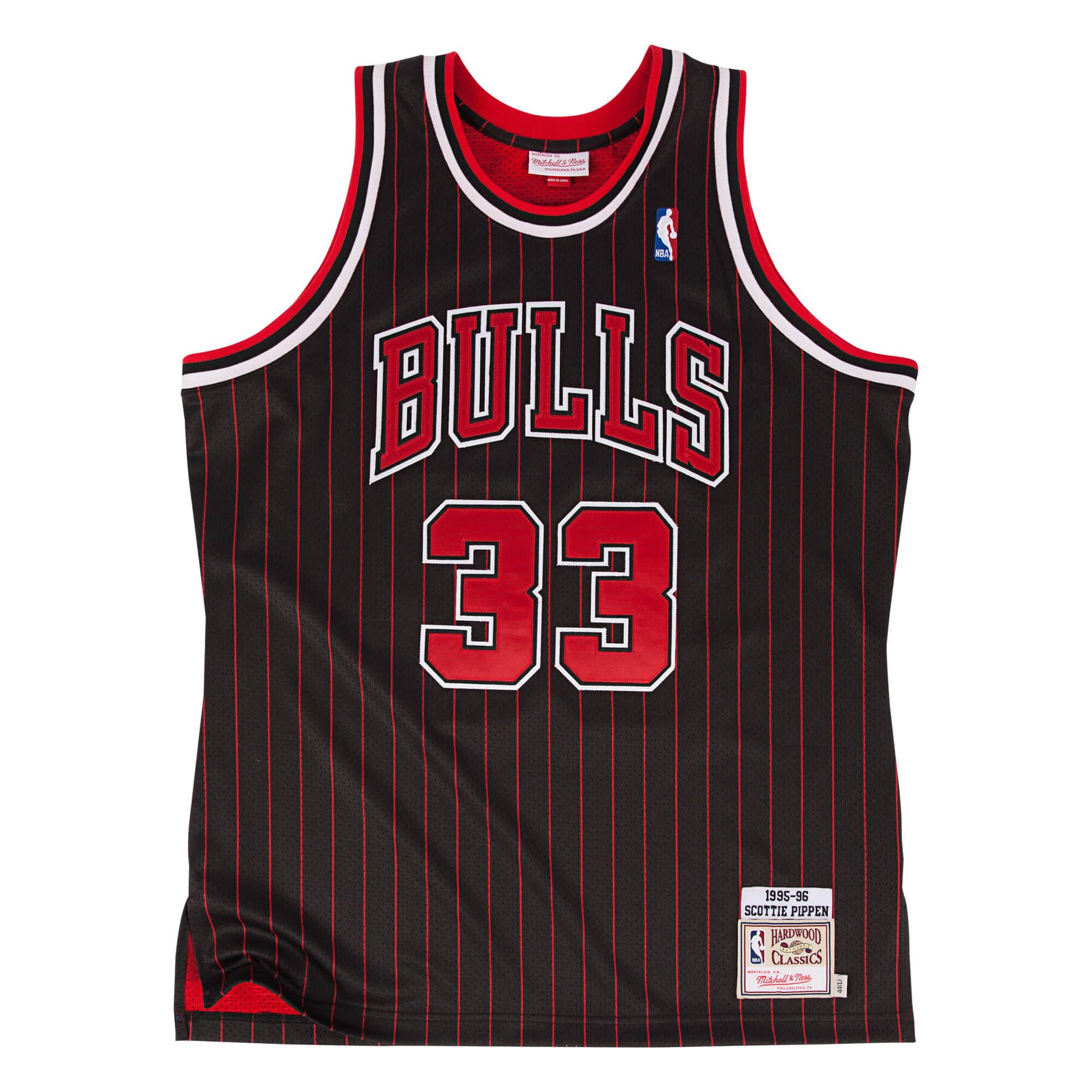 Authentic Scottie Pippen Chicago Bulls 1995-96 Jersey - PersonalJerseys