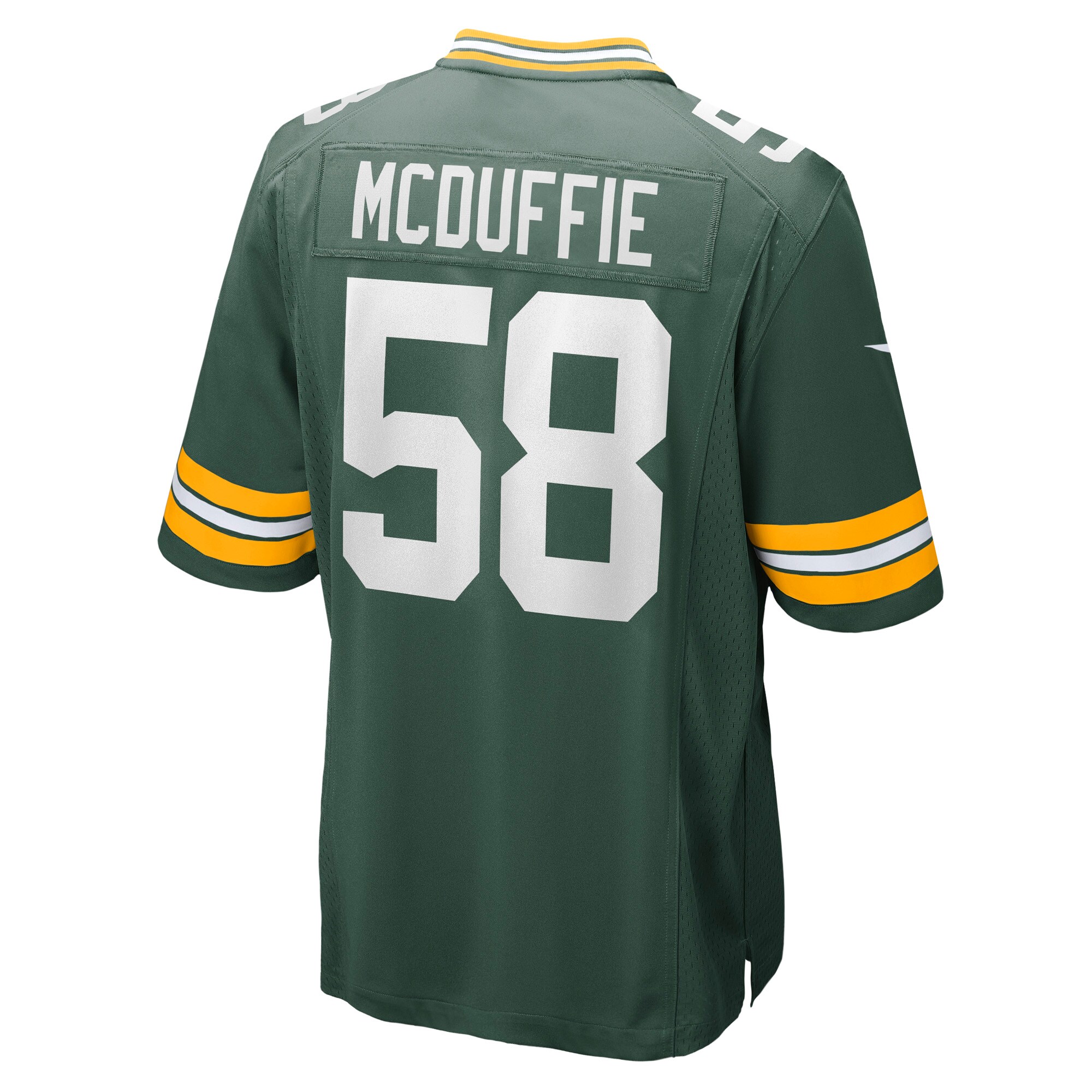Green Bay Packers Isaiah McDuffie Green Game Jersey for Youth Women Men - Friend Lounge Store - Shop for All Things Jerseys Sports - PersonalJerseys