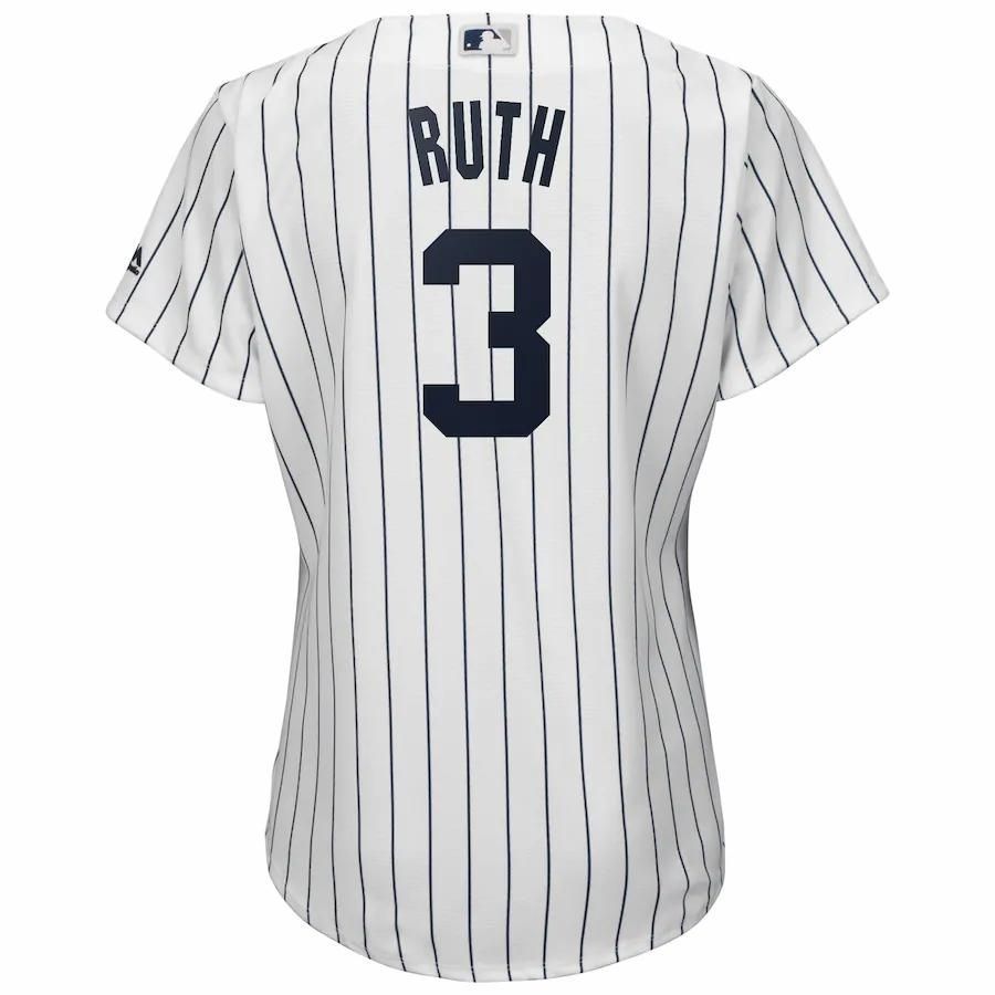 Babe Ruth New York Yankees Majestic Women's Cool Base Player Jersey - White - Friend Lounge Store - Shop for All Things Jerseys Sports - PersonalJerseys