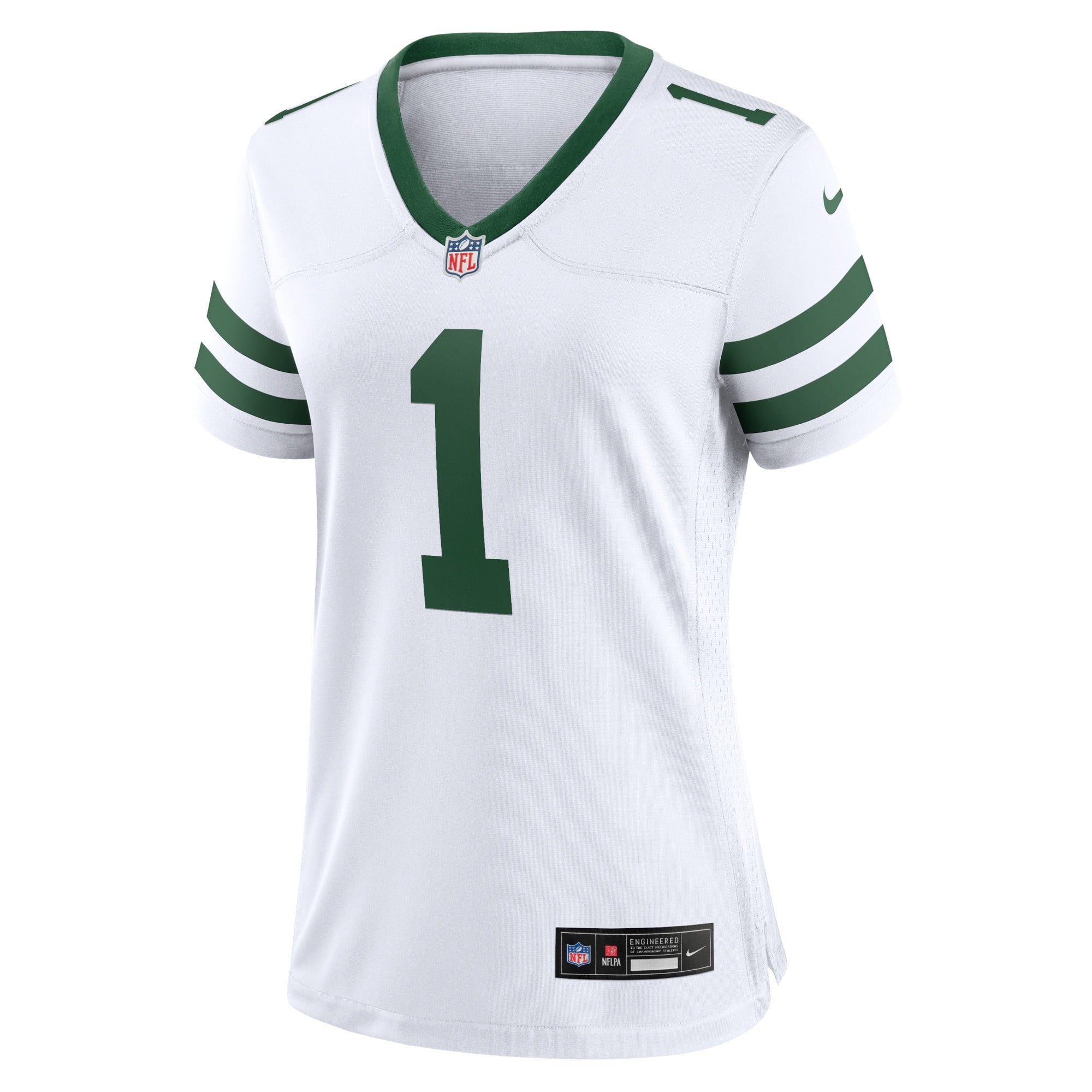 Women's Nike Ahmad Sauce Gardner White New York Jets Legacy Player Game Jersey - PersonalJerseys