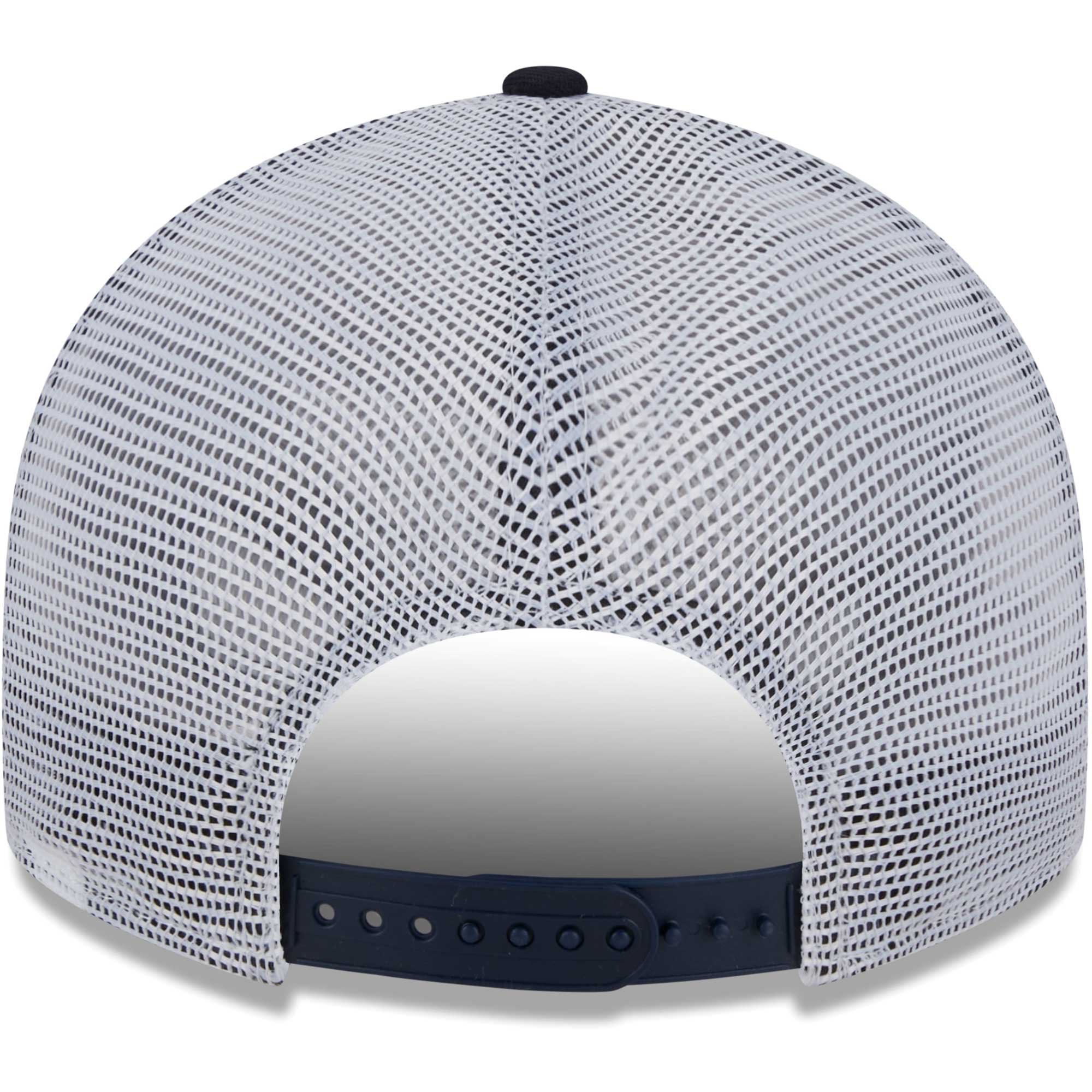 New York Yankees New Era Circle Trucker Low Profile 9FIFTY Snapback Hat - Navy - PersonalJerseys