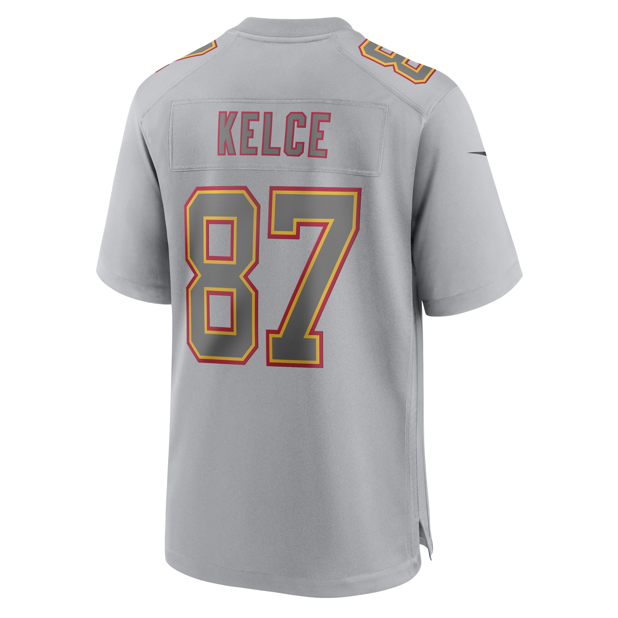Travis Kelce Kansas City Chiefs Nike Super Bowl LVII Patch Atmosphere Fashion Game Jersey - Gray - PersonalJerseys