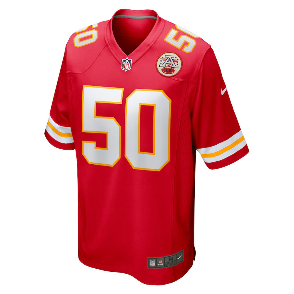 Men's Kansas City Chiefs Willie Gay Game Jersey - Red - PersonalJerseys