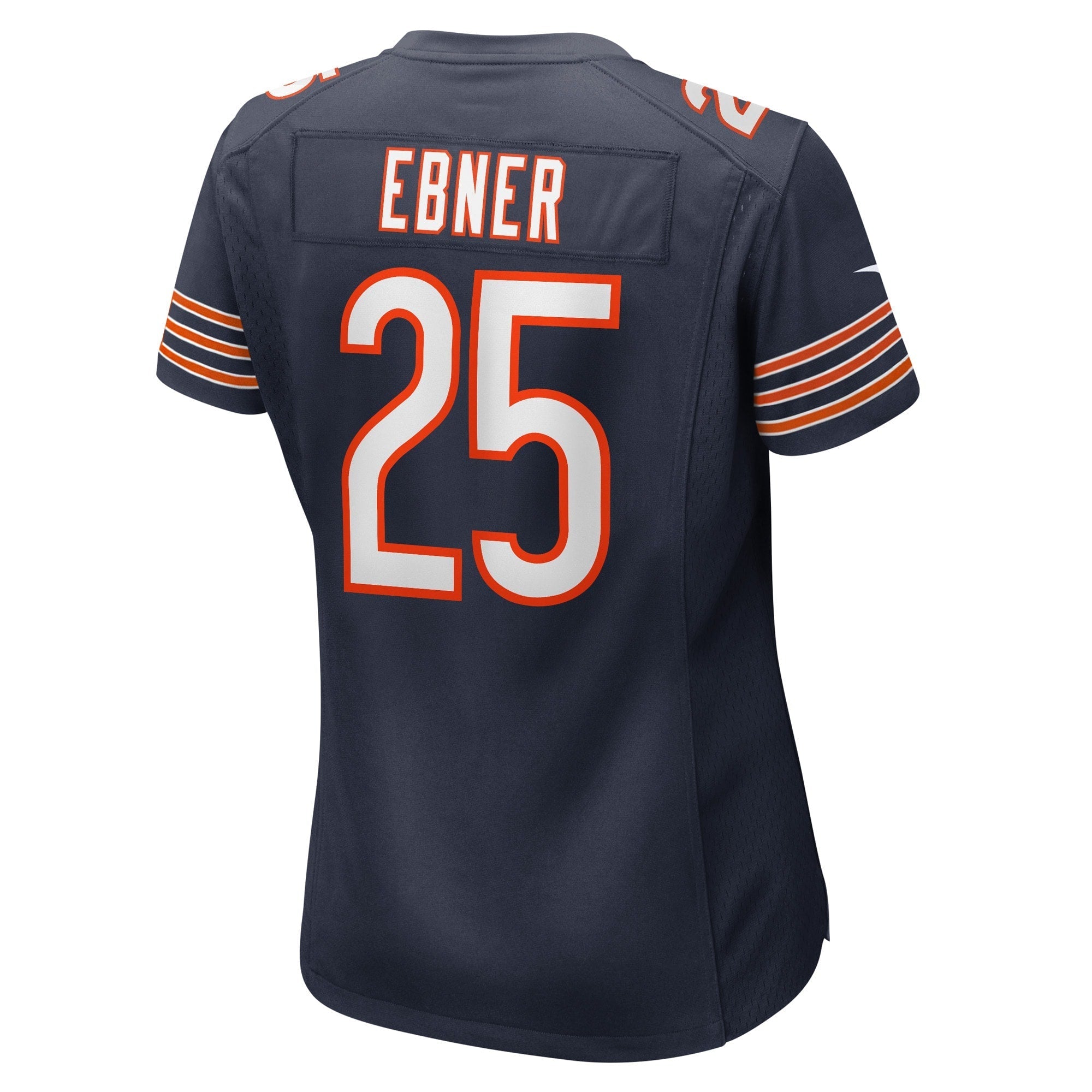 Women's Nike Trestan Ebner Navy Chicago Bears Game Player Jersey - PersonalJerseys