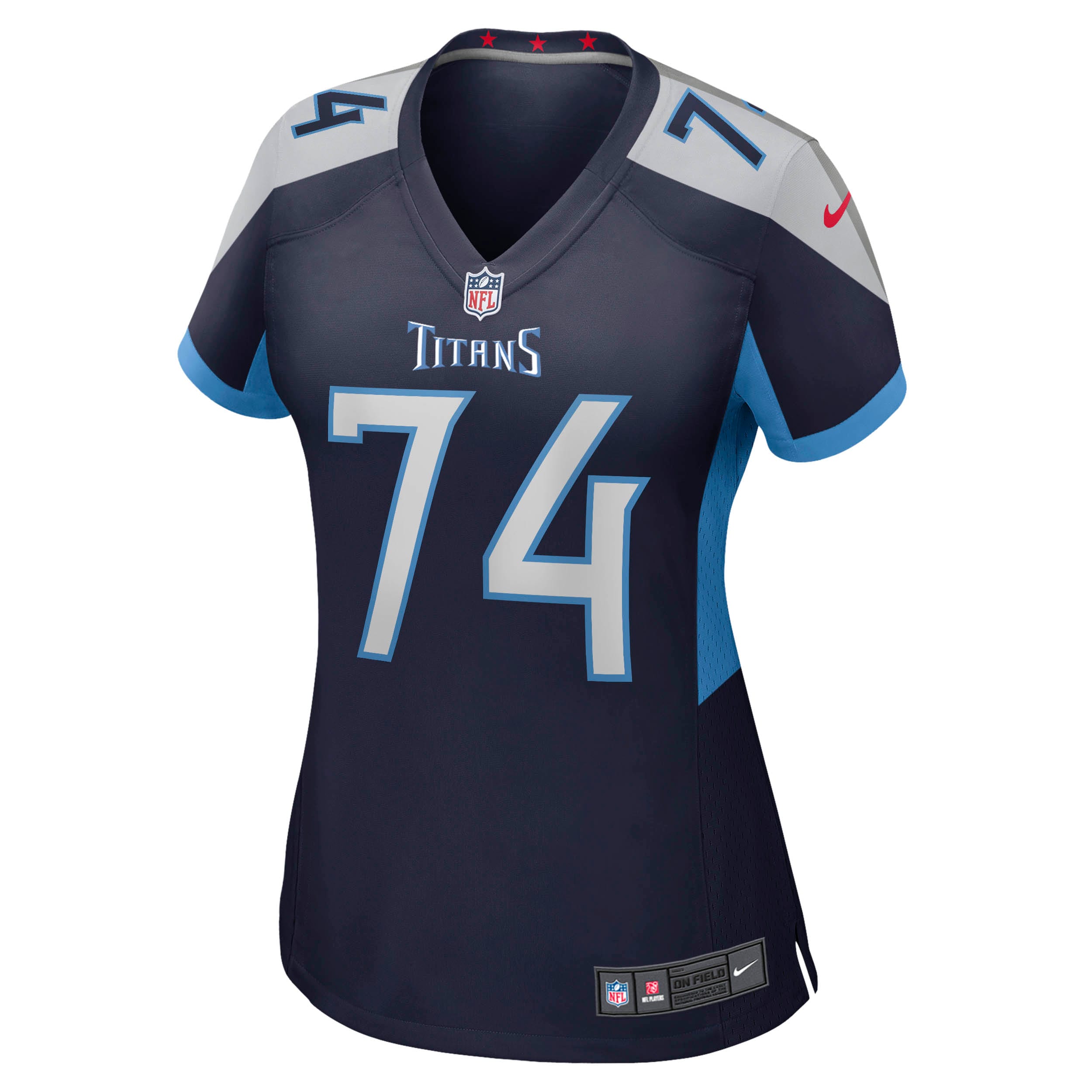 Bruce Matthews Tennessee Titans Nike Women's Retired Player Jersey - Navy - PersonalJerseys