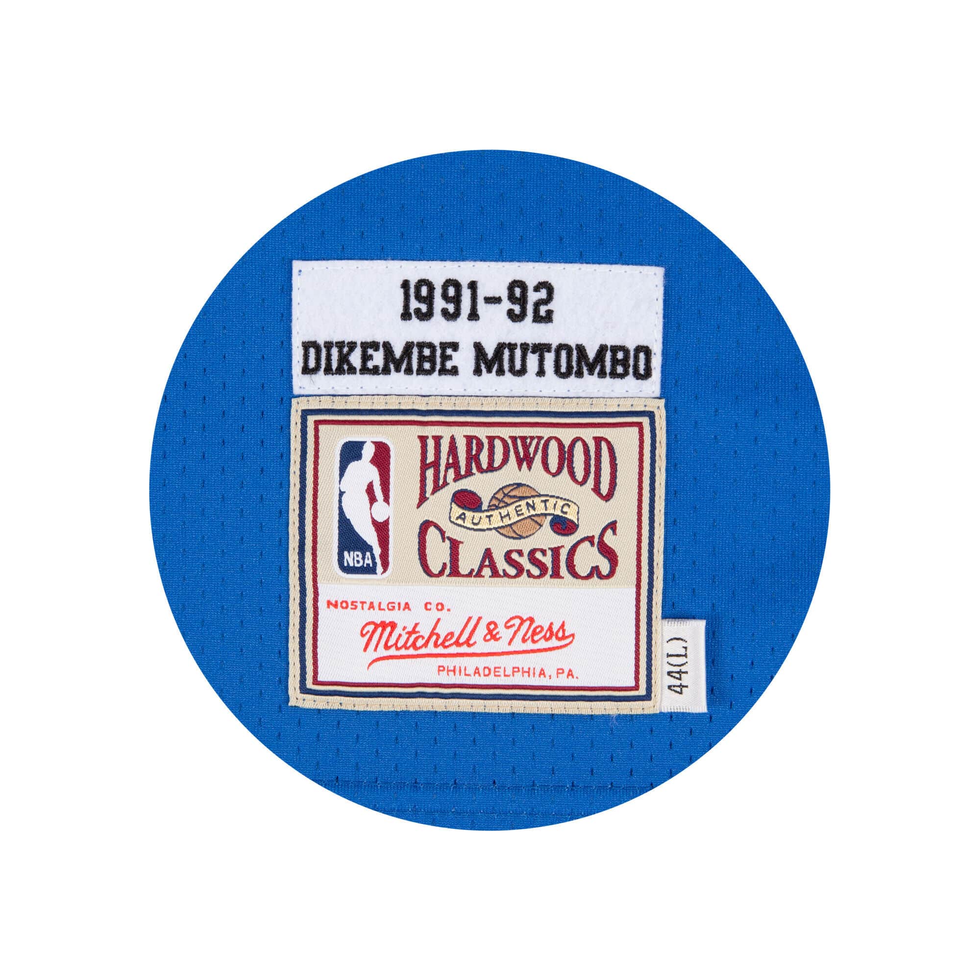 Dikembe Mutombo 1991-92 Authentic Jersey Denver Nuggets - PersonalJerseys