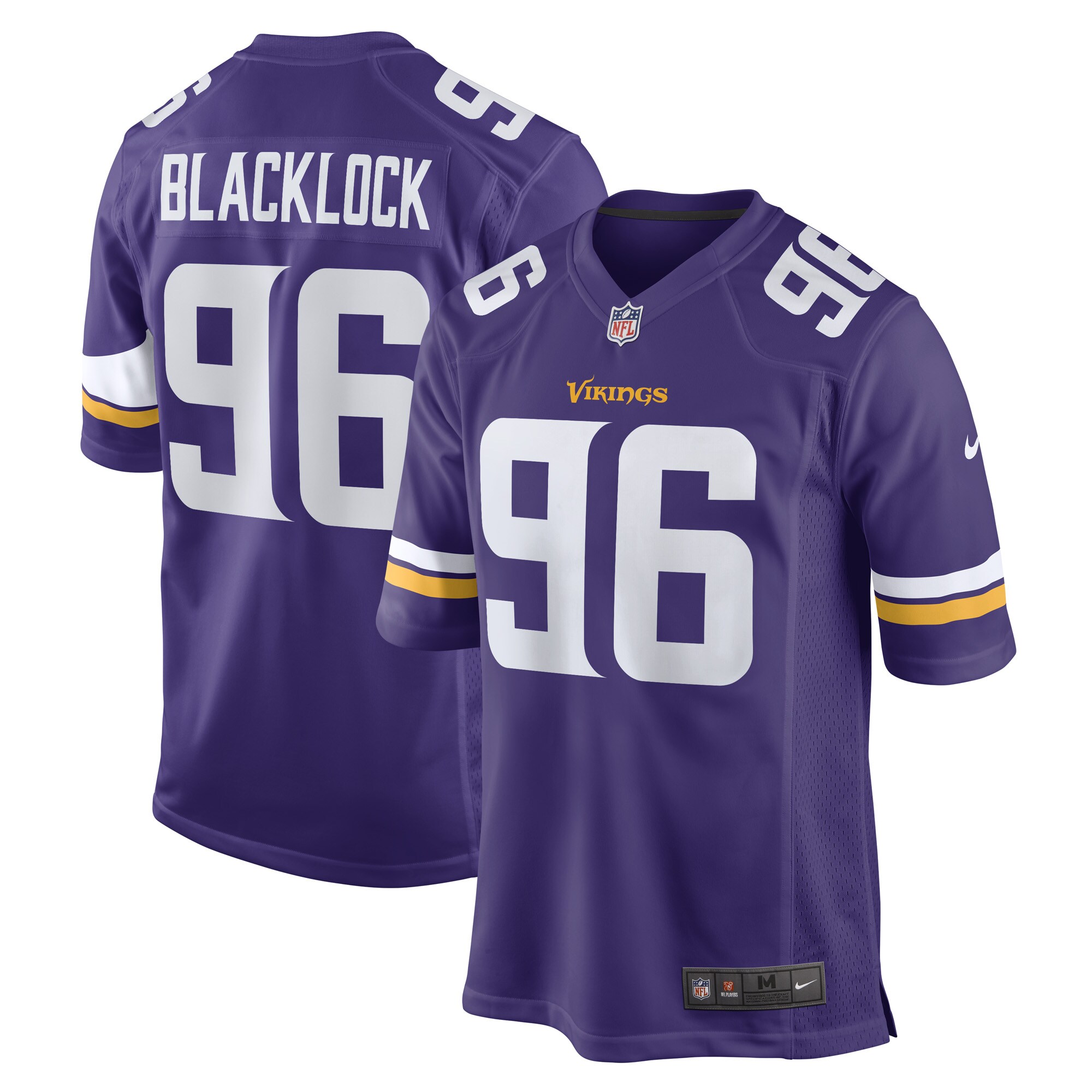 Minnesota Vikings Ross Blacklock Purple Game Player Jersey for Youth Women Men - Friend Lounge Store - Shop for All Things Jerseys Sports - PersonalJerseys