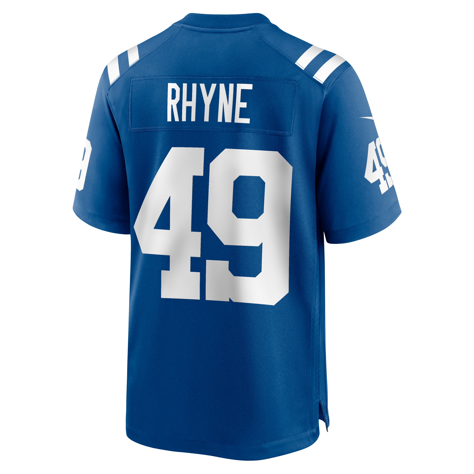 Indianapolis Colts Forrest Rhyne Royal Game Player Jersey for Youth Women Men - Friend Lounge Store - Shop for All Things Jerseys Sports - PersonalJerseys