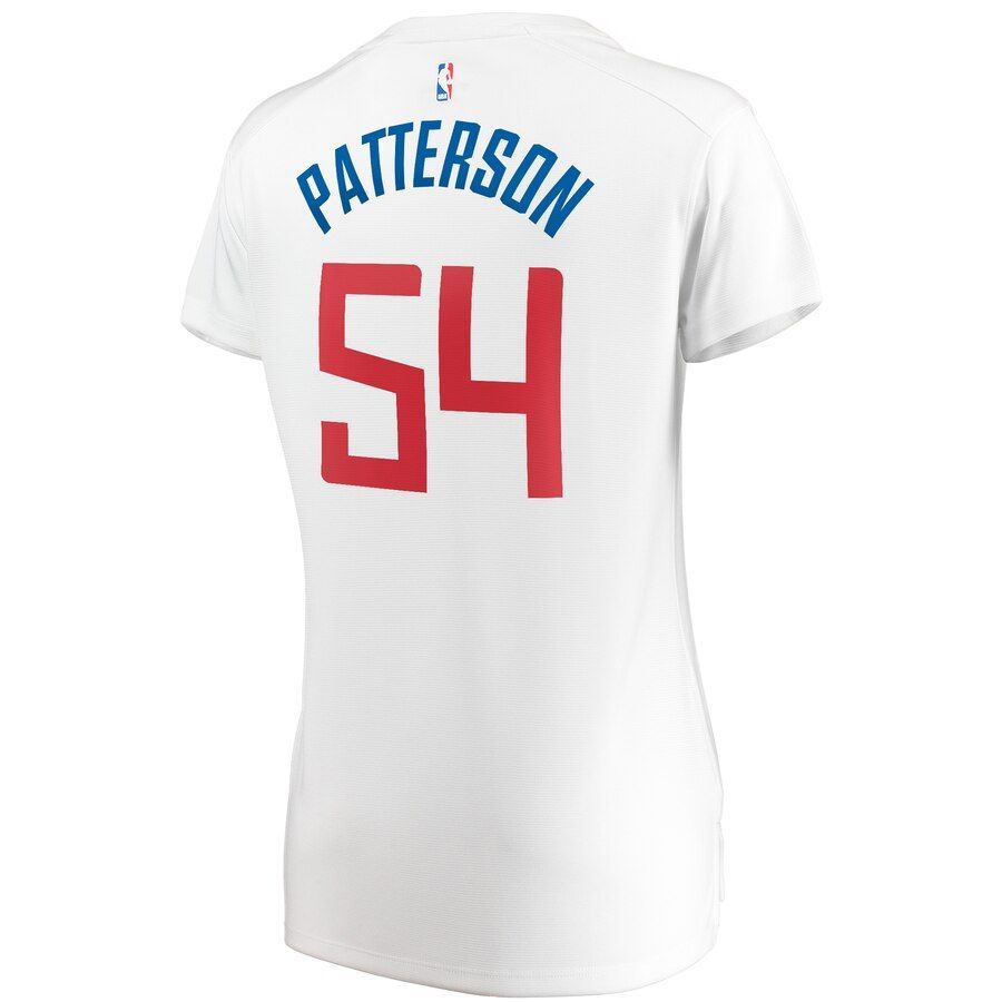 Patrick Patterson LA Clippers Branded Women's Fast Break Jersey White - Association Edition - Friend Lounge Store - Shop for All Things Jerseys Sports - PersonalJerseys