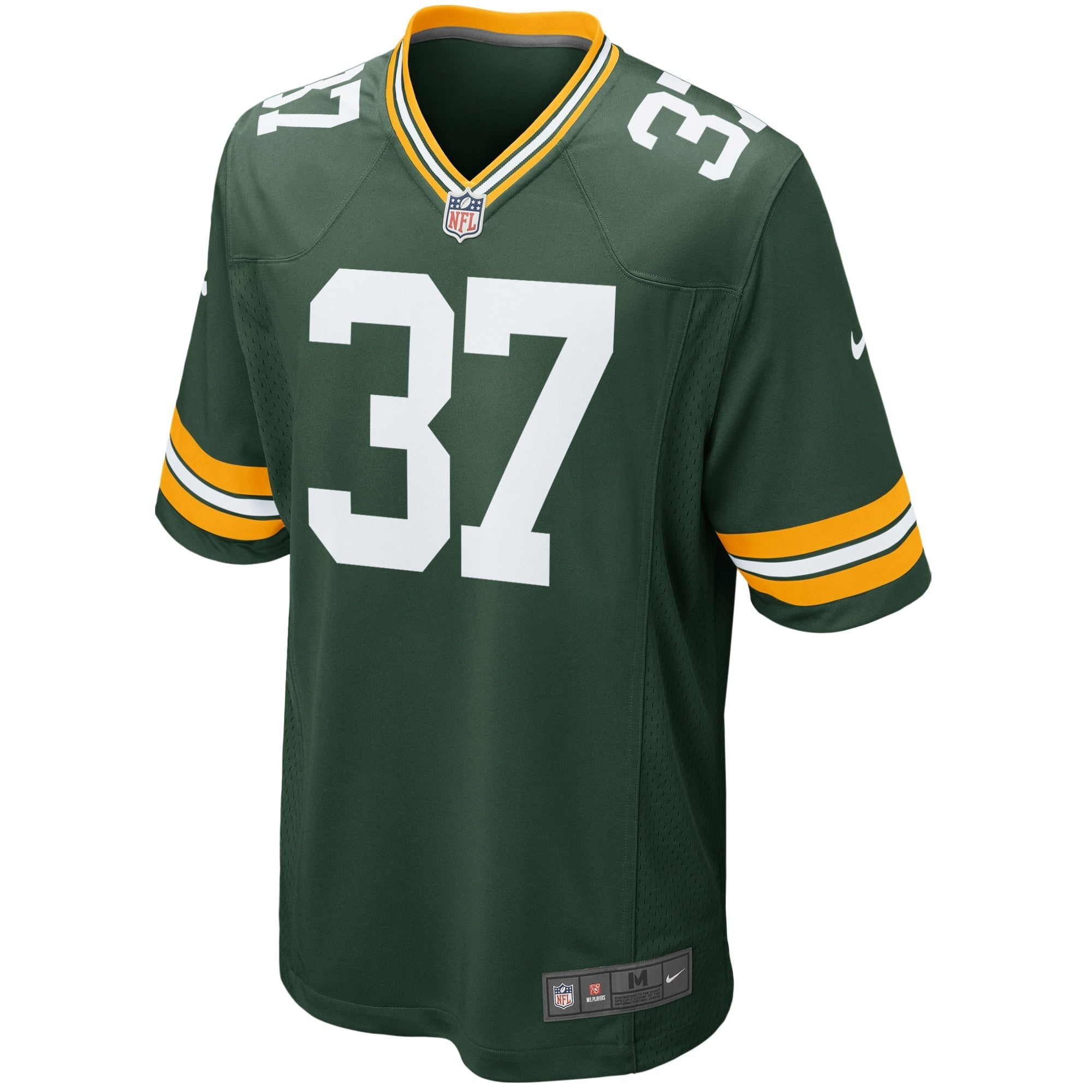 Men's Nike Josh Jackson Green Green Bay Packers Game Player Jersey - PersonalJerseys