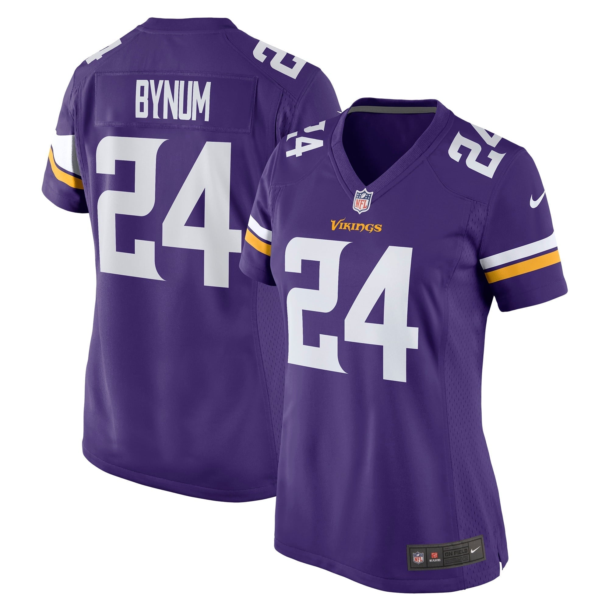 Women's Nike Camryn Bynum Purple Minnesota Vikings Player Game Jersey - PersonalJerseys