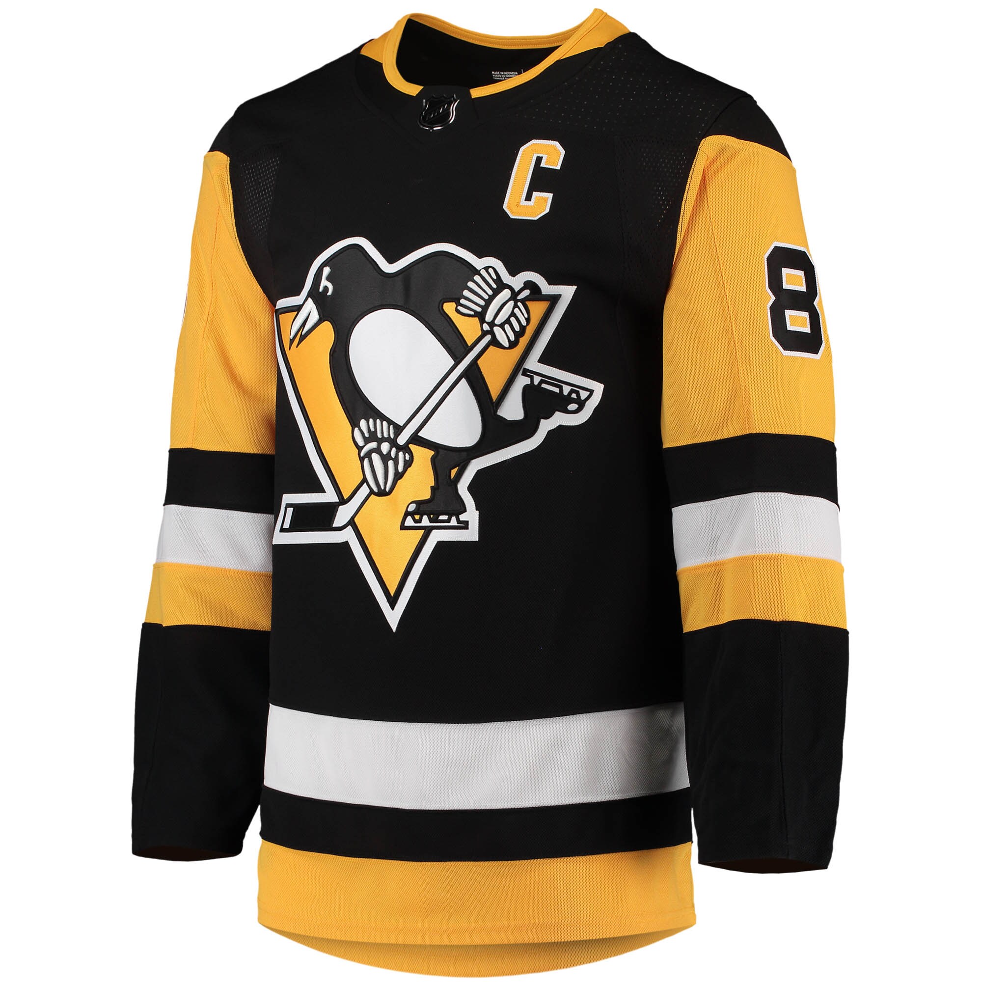 Sidney Crosby Pittsburgh Penguins adidas Home Primegreen Authentic Pro Player Jersey - Black - PersonalJerseys