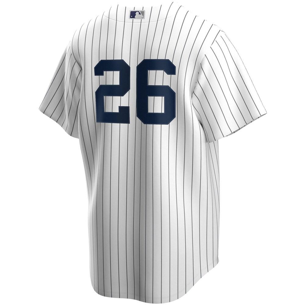 Mens New York Yankees DJ LeMahieu Cool Base Replica Jersey White - PersonalJerseys