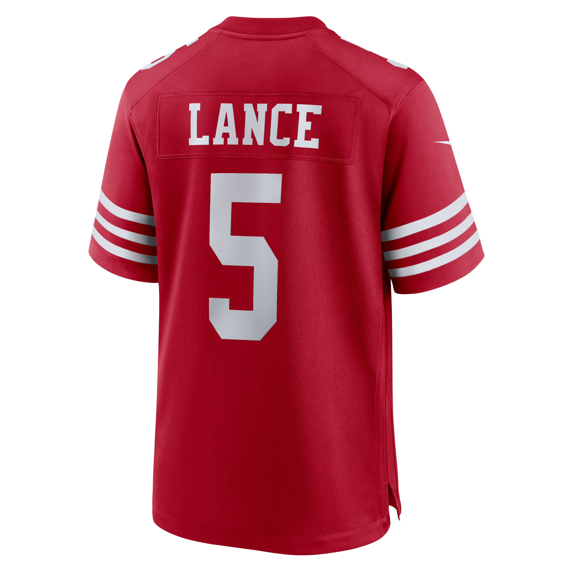 San Francisco 49ers Trey Lance Scarlet Team Game Jersey for Youth Women Men - Friend Lounge Store - Shop for All Things Jerseys Sports - PersonalJerseys
