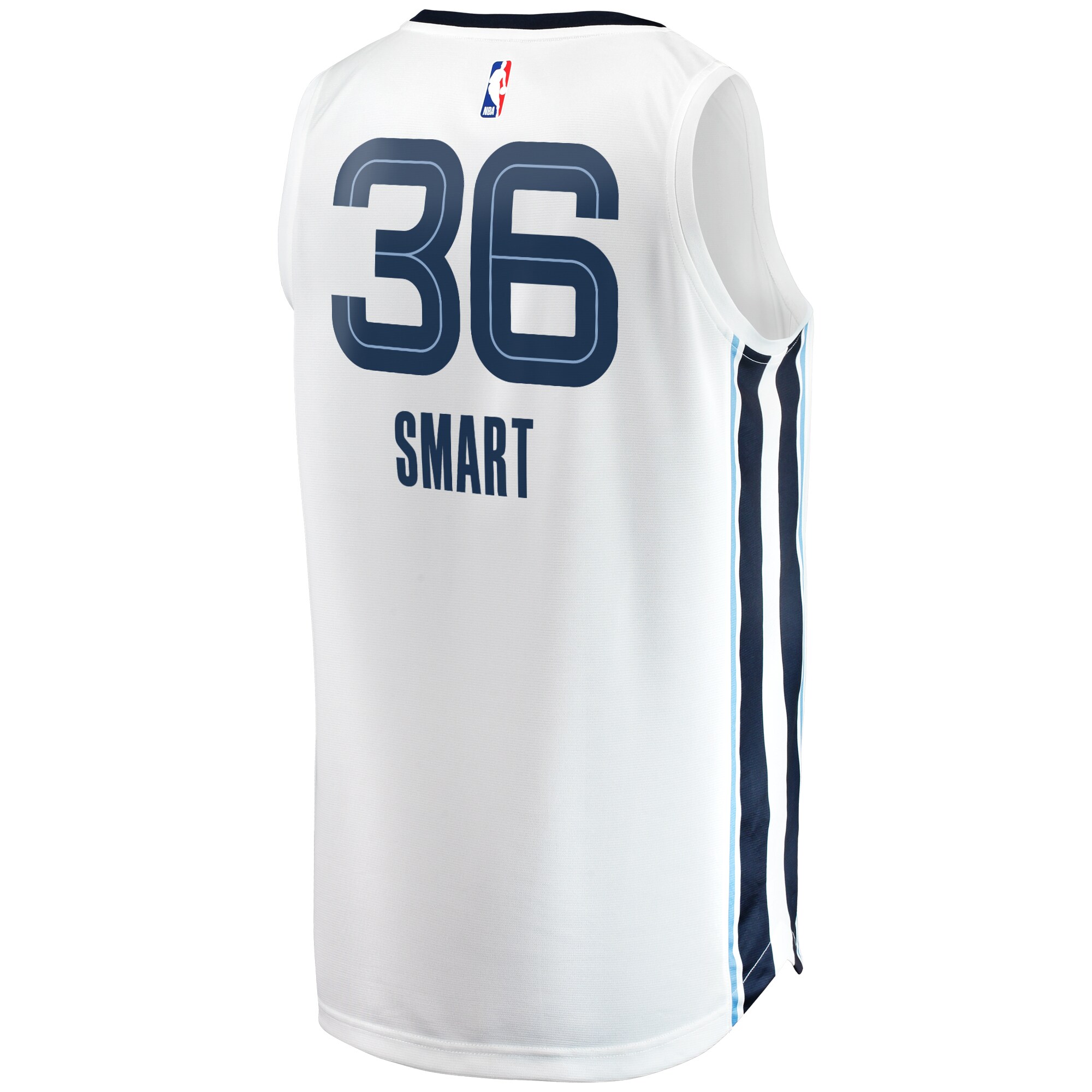Marcus Smart Memphis Grizzlies Fanatics Branded Fast Break Player Jersey - Association Edition - White - PersonalJerseys